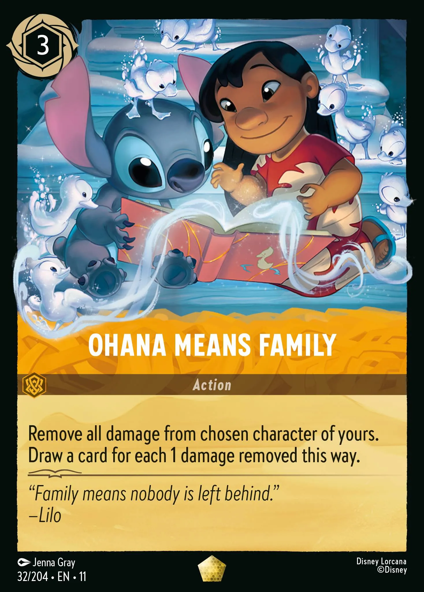 Ohana Means Family · Winterspell 32/224