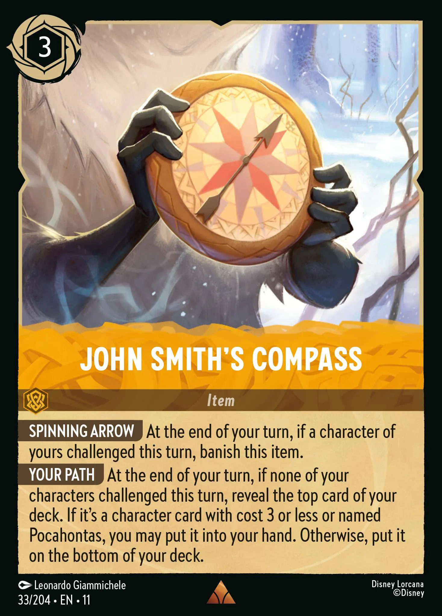 John Smith's Compass · Winterspell 33/224