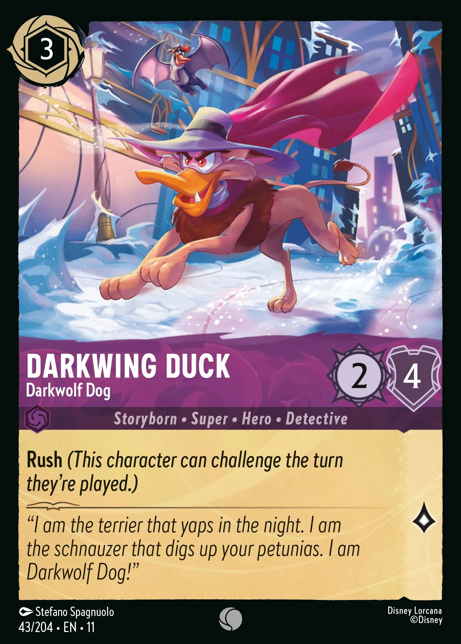 Darkwing Duck - Darkwolf Dog · Winterspell 43/224