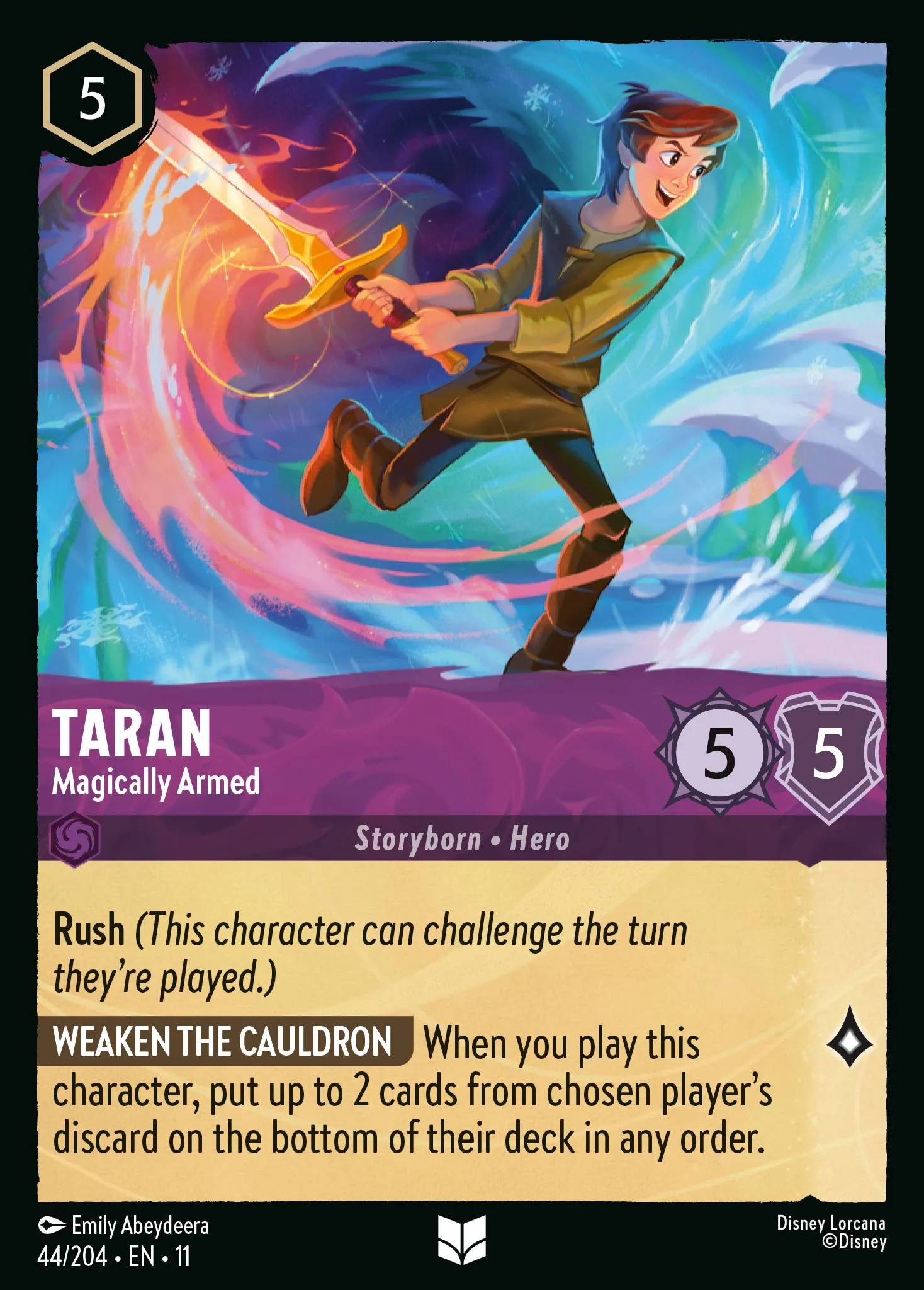 Taran - Magically Armed · Winterspell 44/224