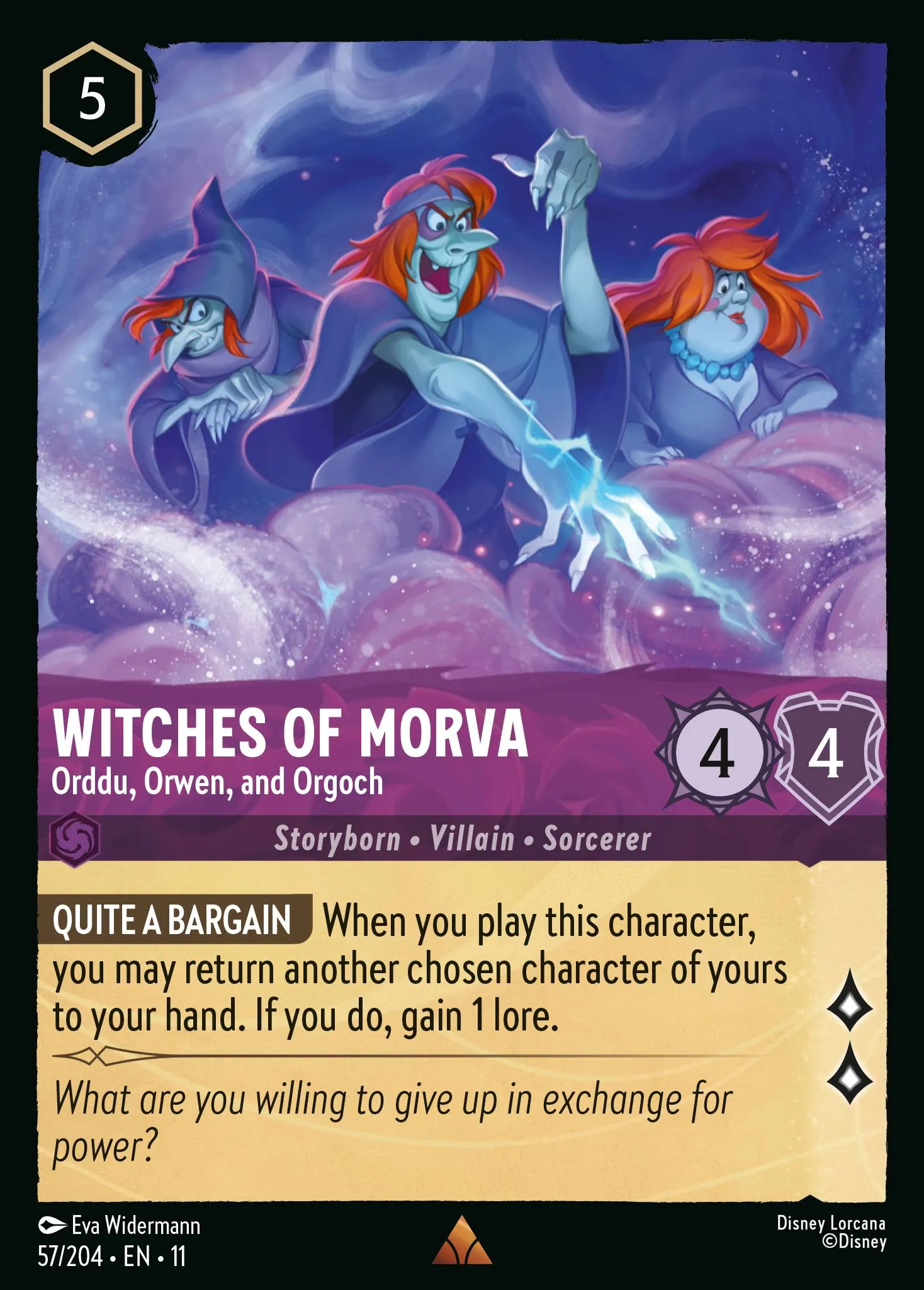 Witches of Morva - Orddu, Orwen, and Orgoch · Winterspell 57/224