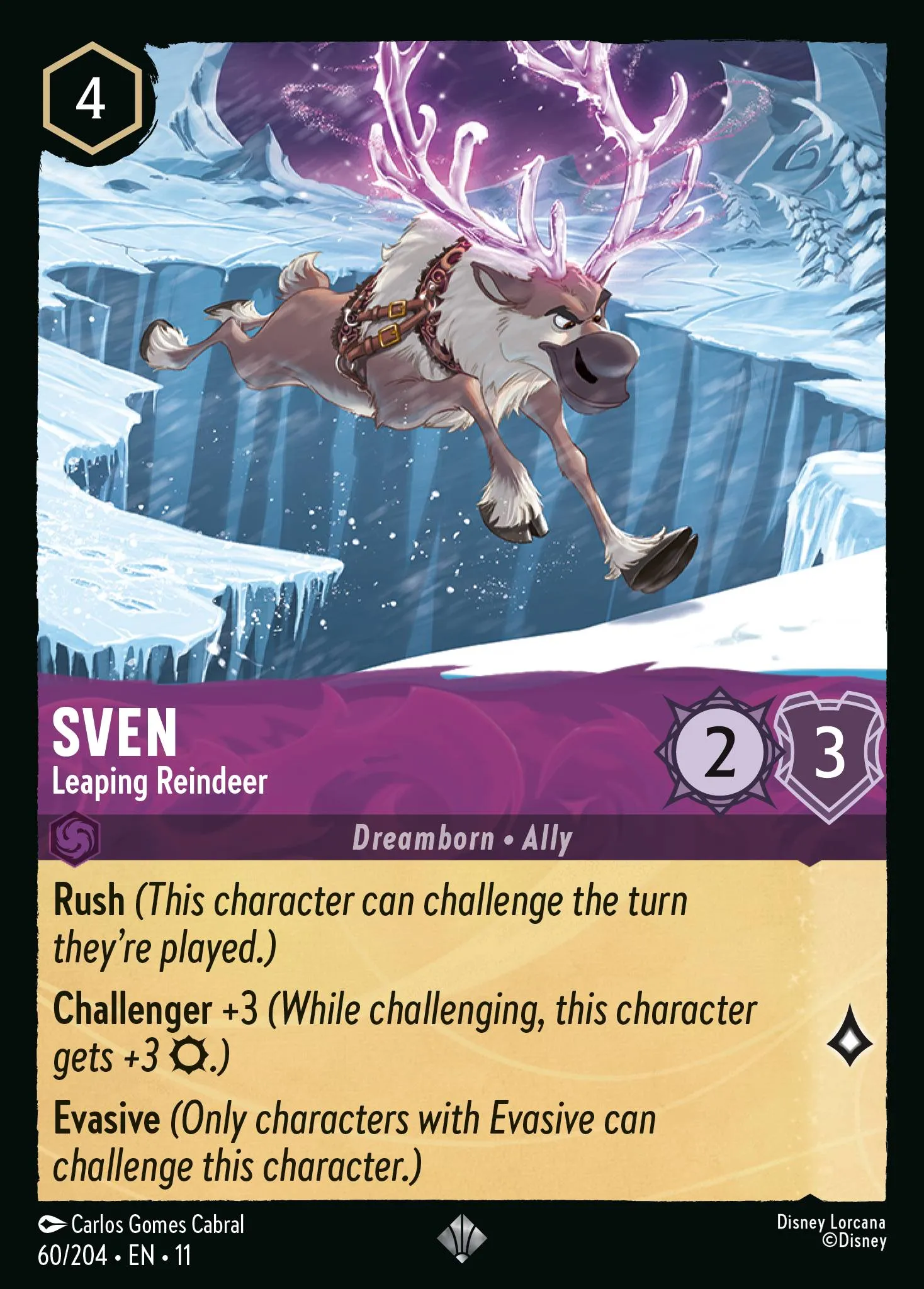 Sven - Leaping Reindeer · Winterspell 60/224