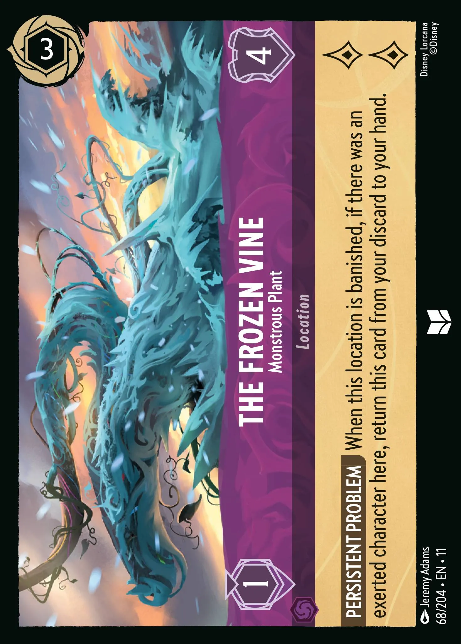 The Frozen Vine - Monstrous Plant · Winterspell 68/224