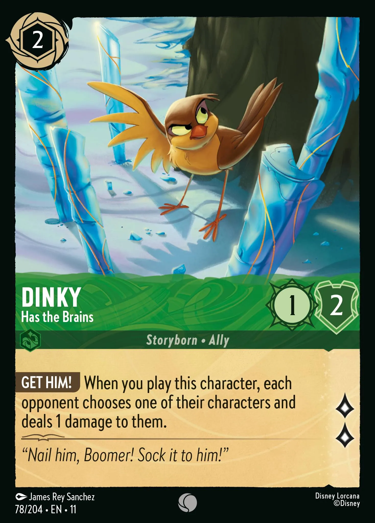 Dinky - Has the Brains · Winterspell 78/224