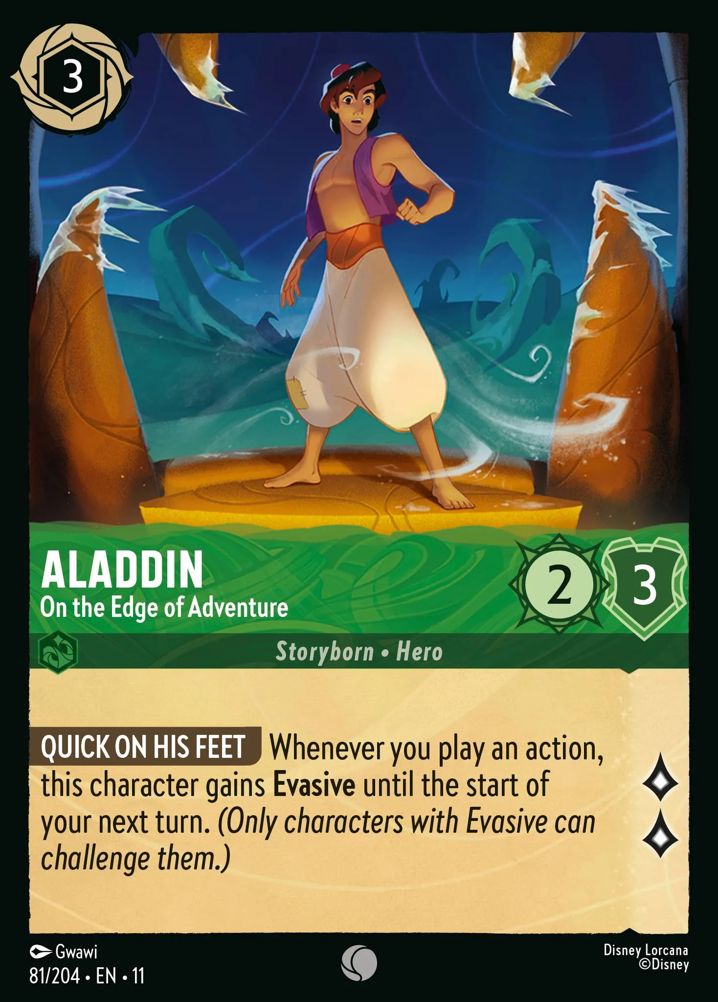 Aladdin - On the Edge of Adventure · Winterspell 81/224