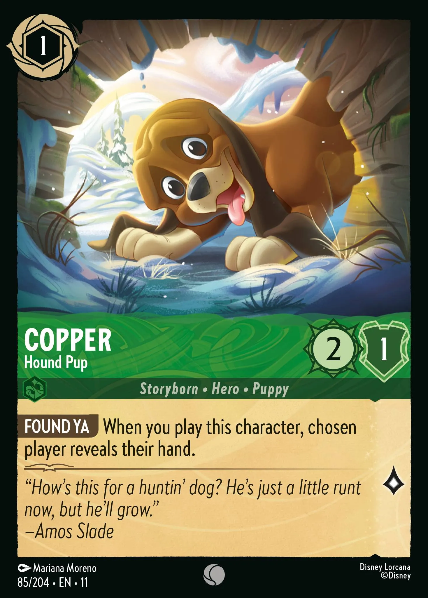 Copper - Hound Pup · Winterspell 85/224