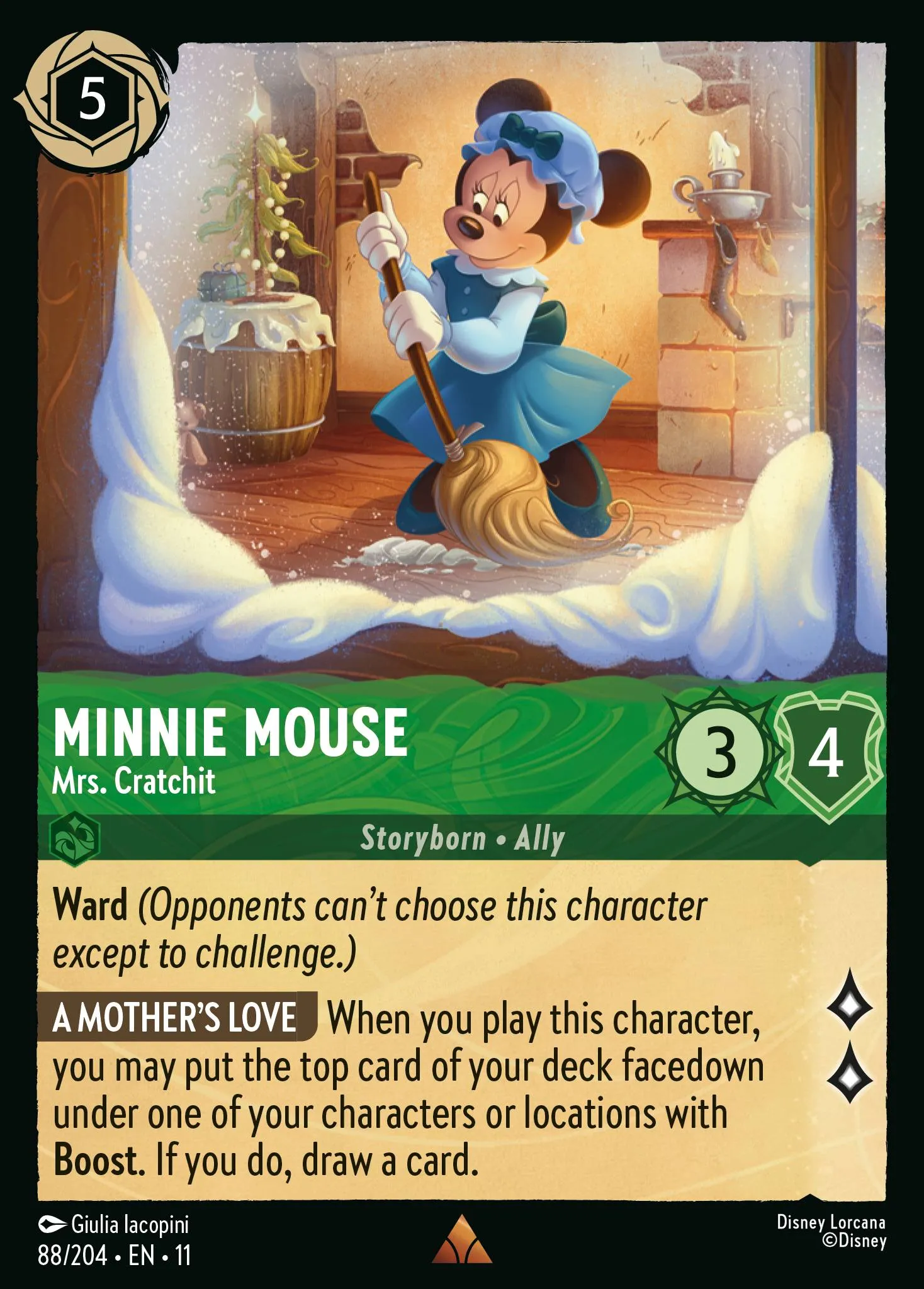 Minnie Mouse - Mrs. Cratchit · Winterspell 88/224