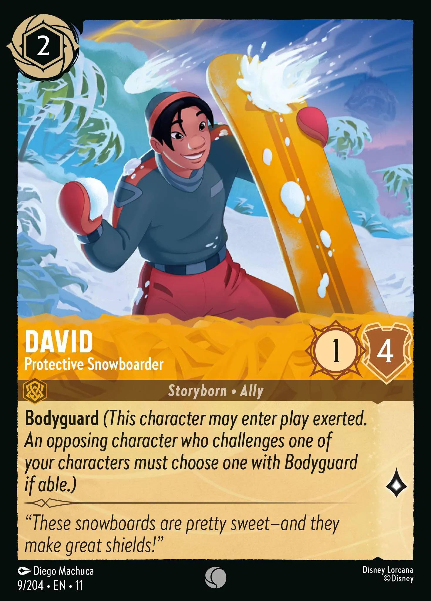 David - Protective Snowboarder · Winterspell 9/224