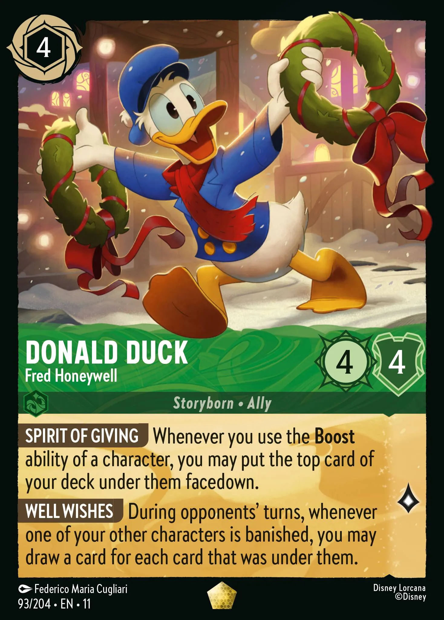 Donald Duck - Fred Honeywell · Winterspell 93/224