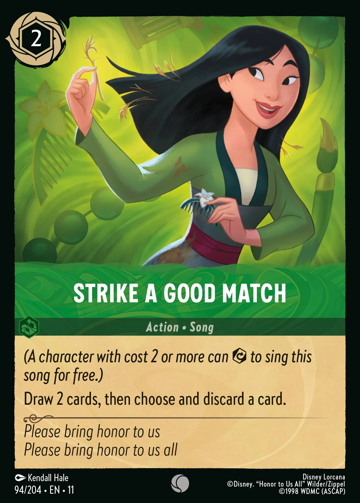 Strike A Good Match · Winterspell 94/224