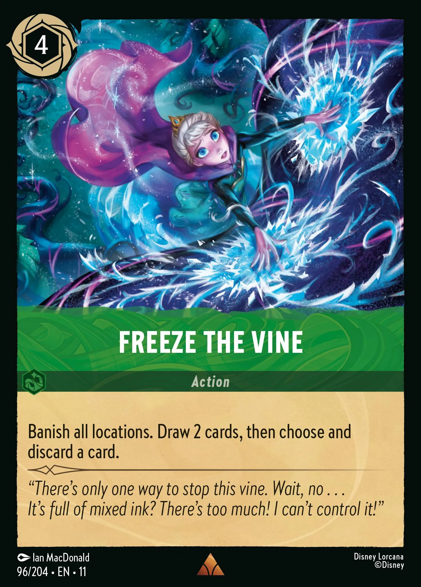 Freeze the Vine · Winterspell 96/224