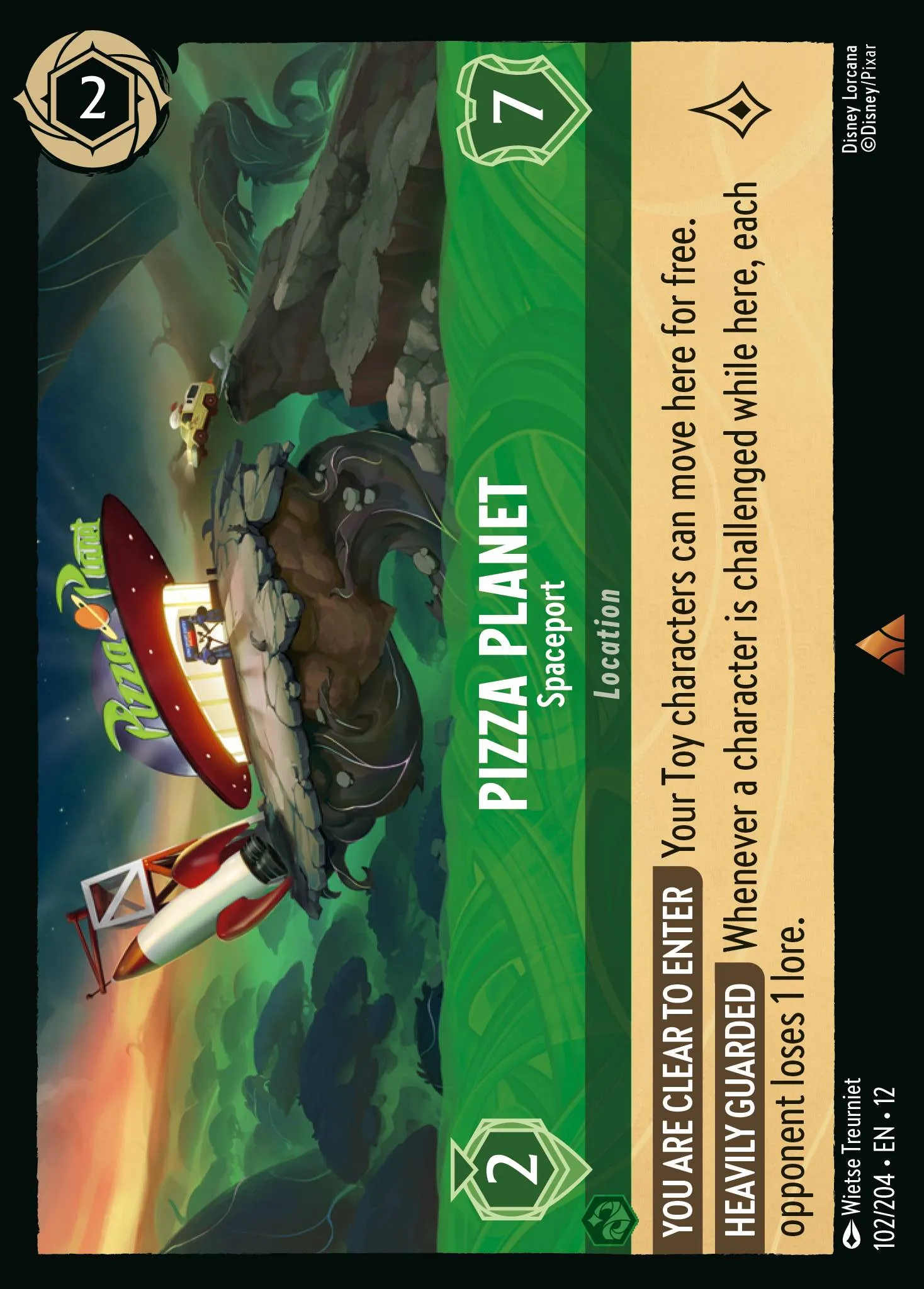 Pizza Planet - Spaceport · Wilds Unknown 102/224