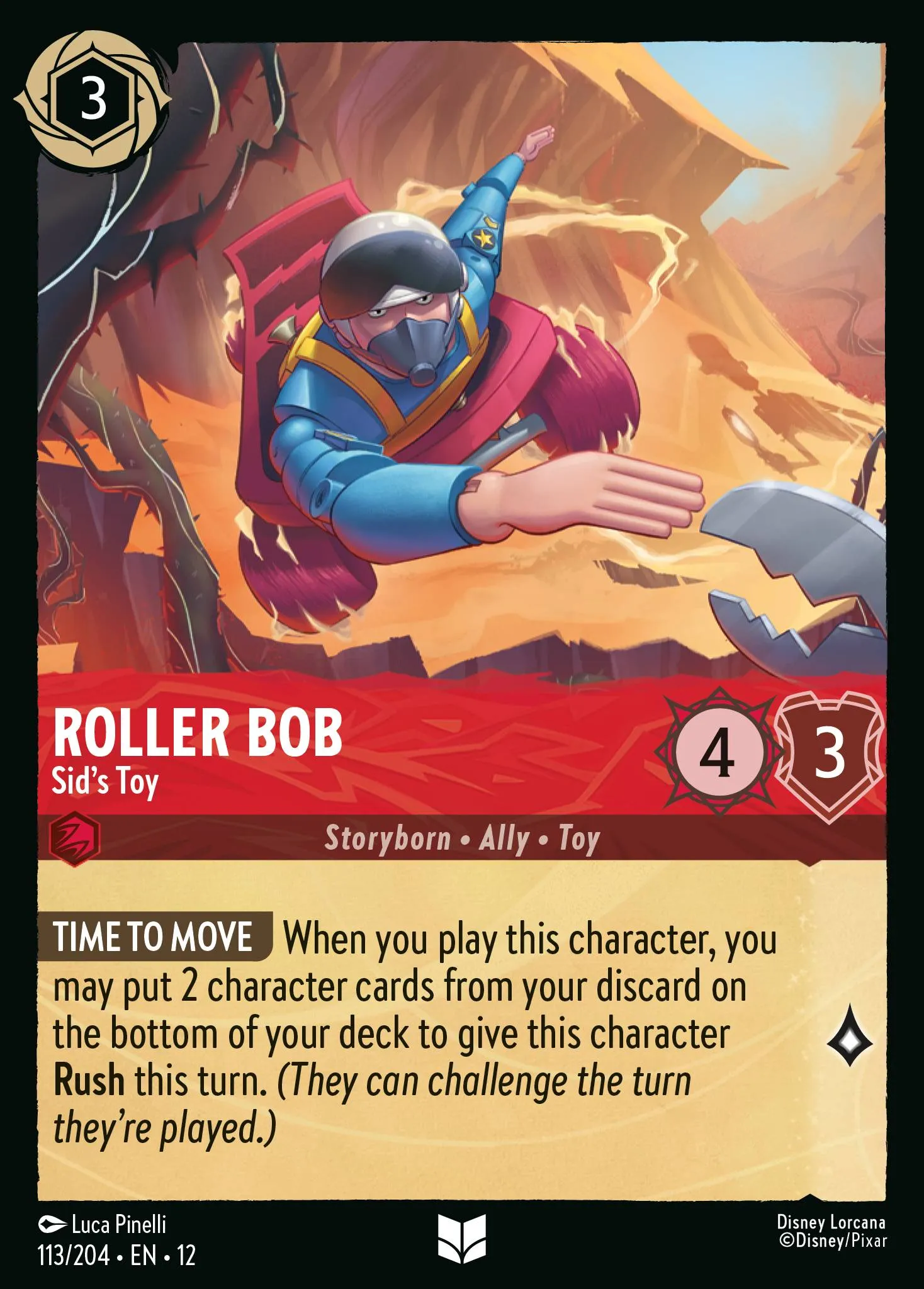 Roller Bob - Sid's Toy · Wilds Unknown 113/224