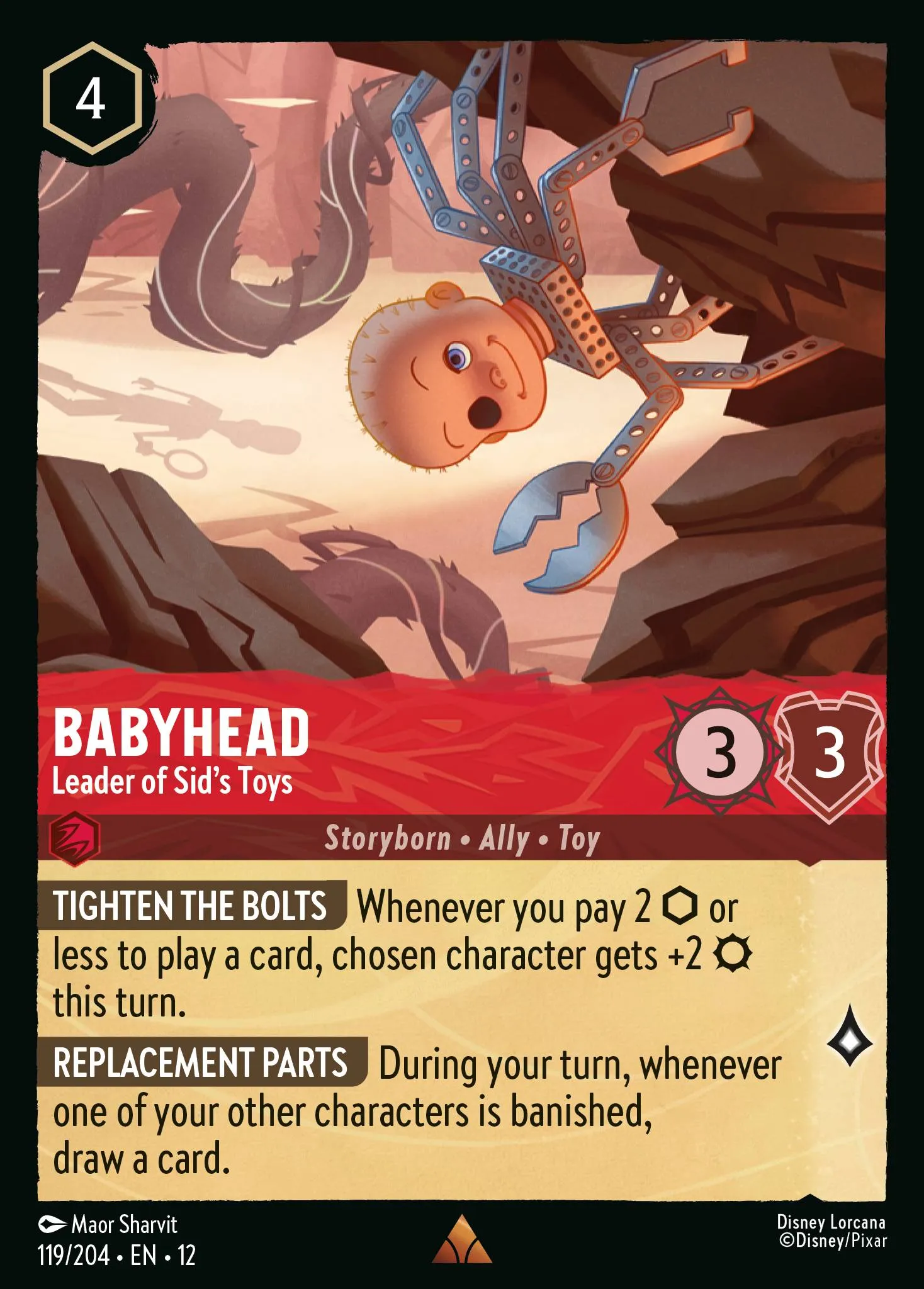 Babyhead - Leader of Sid's Toys · Wilds Unknown 119/224
