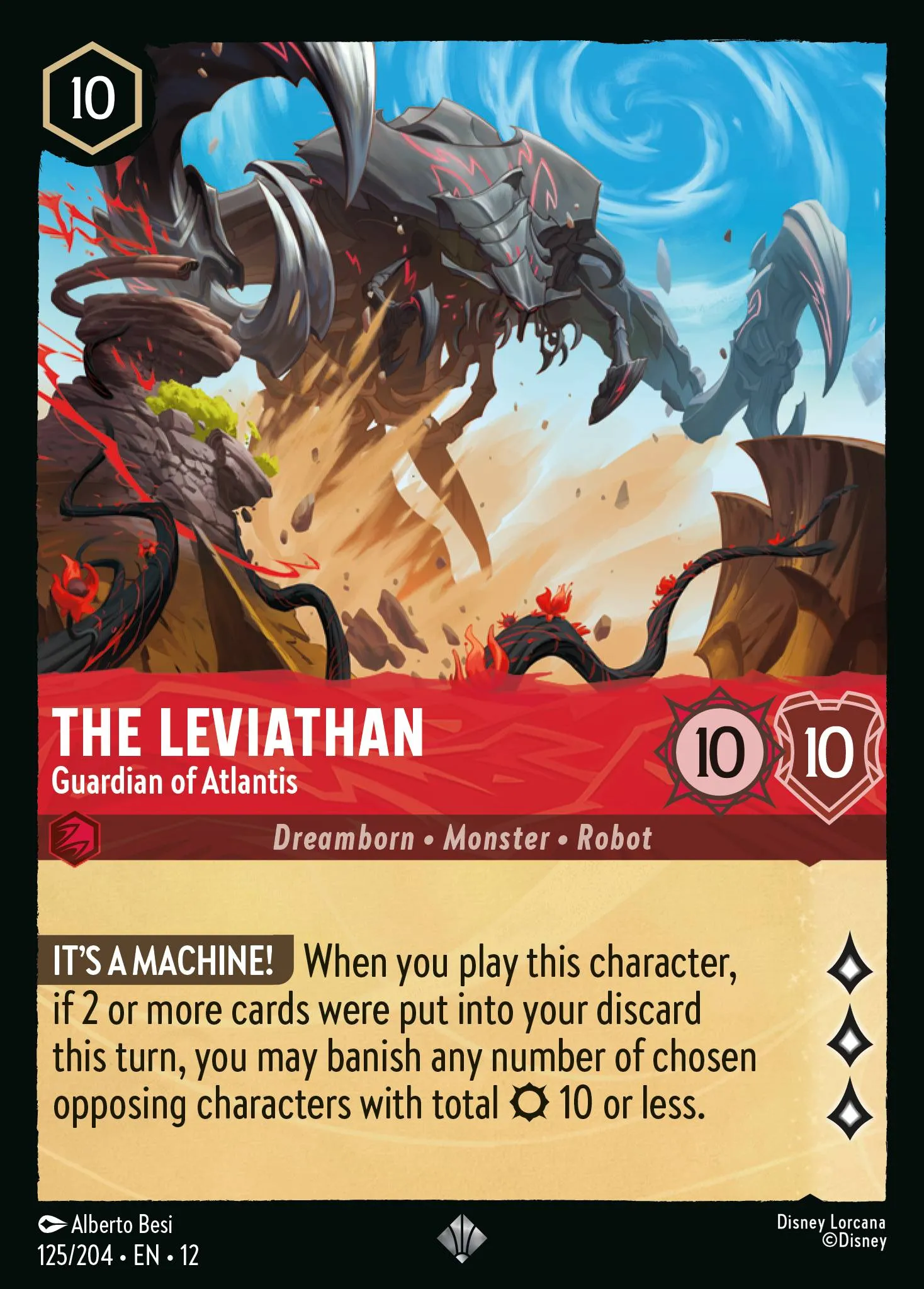 The Leviathan - Guardian of Atlantis · Wilds Unknown 125/224