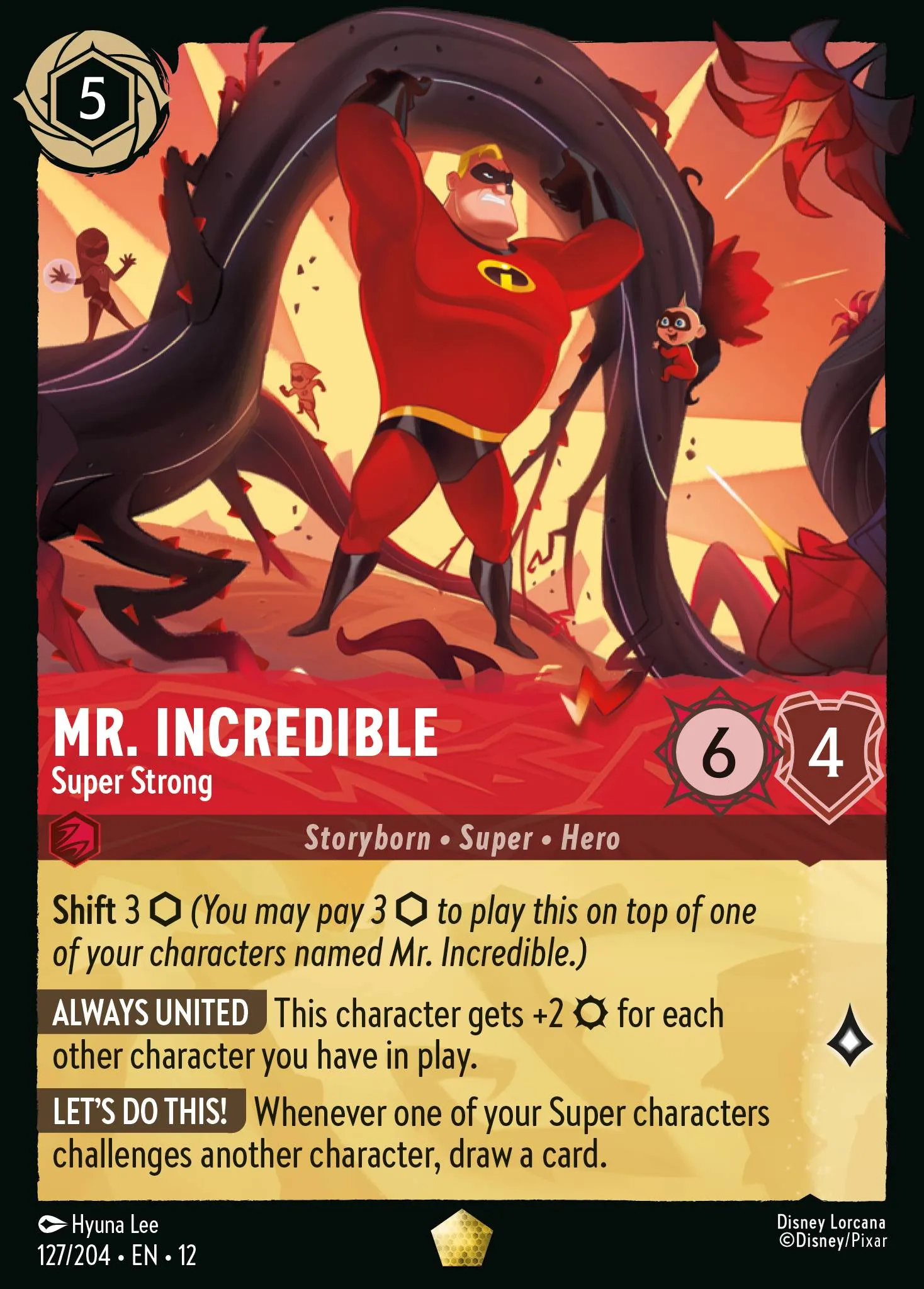 Mr. Incredible - Super Strong · Wilds Unknown 127/224