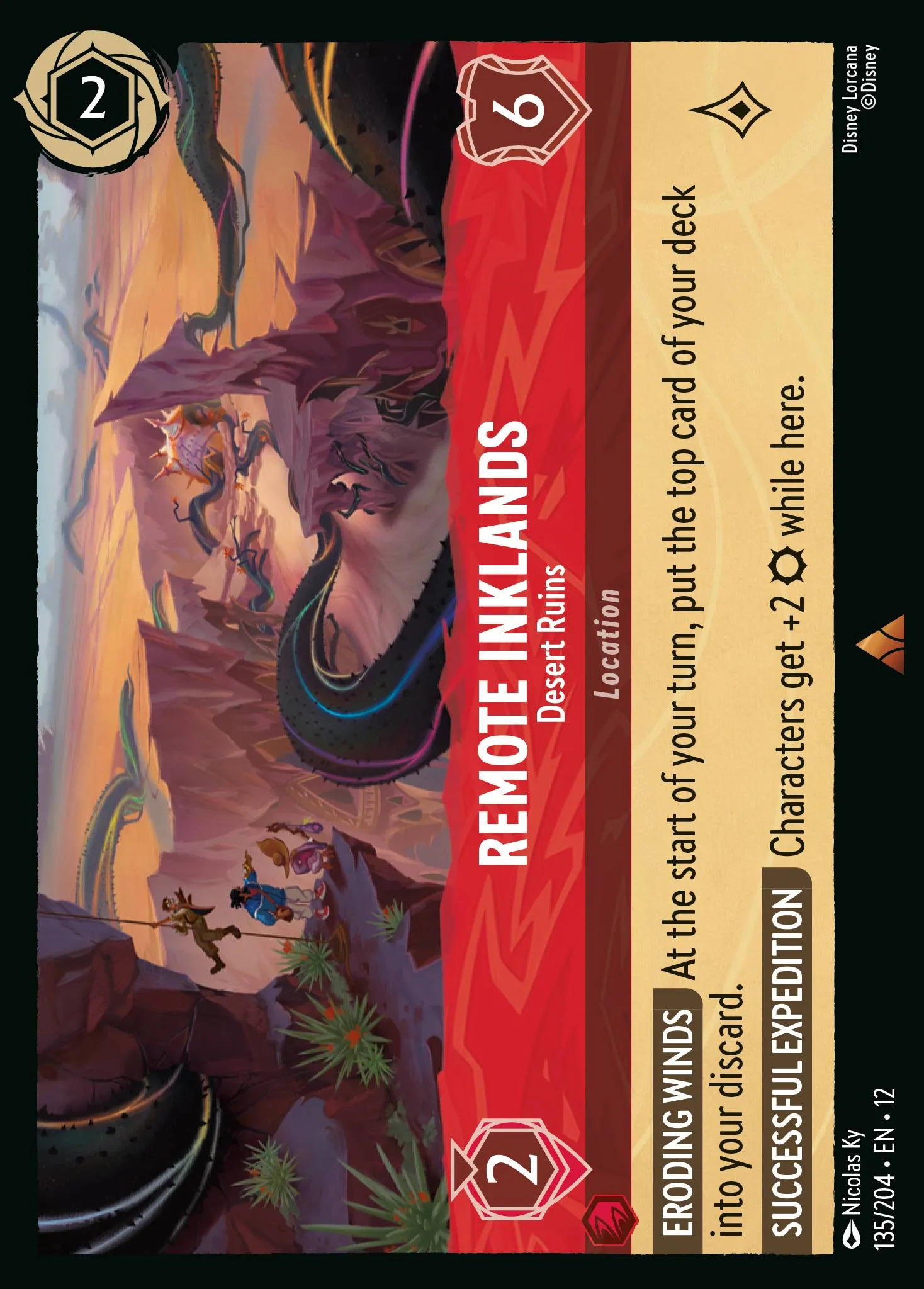 Remote Inklands - Desert Ruins · Wilds Unknown 135/224