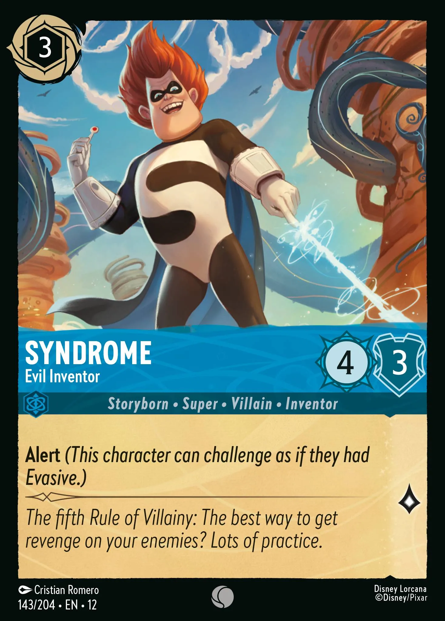 Syndrome - Evil Inventor · Wilds Unknown 143/224
