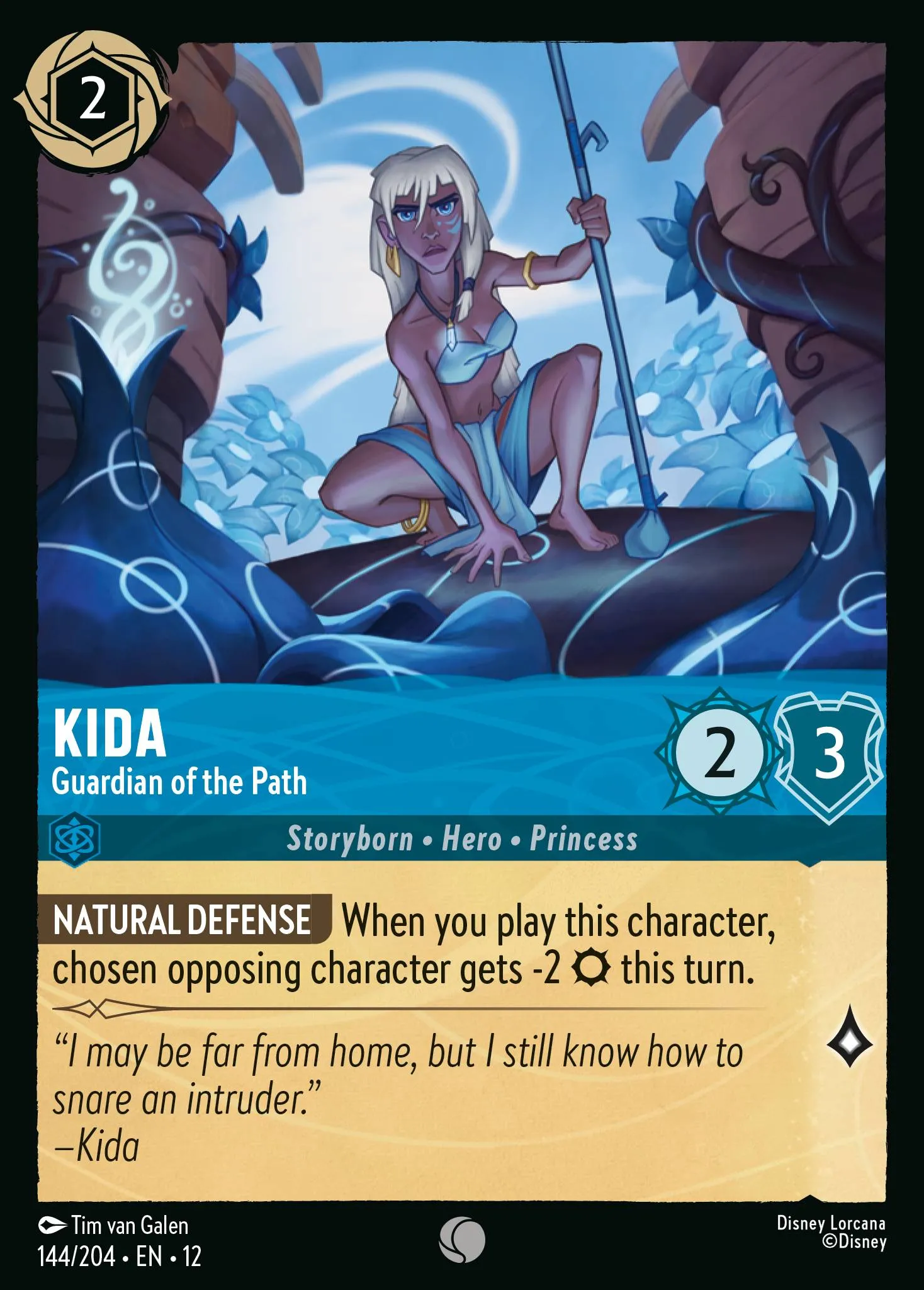 Kida - Guardian of the Path · Wilds Unknown 144/224