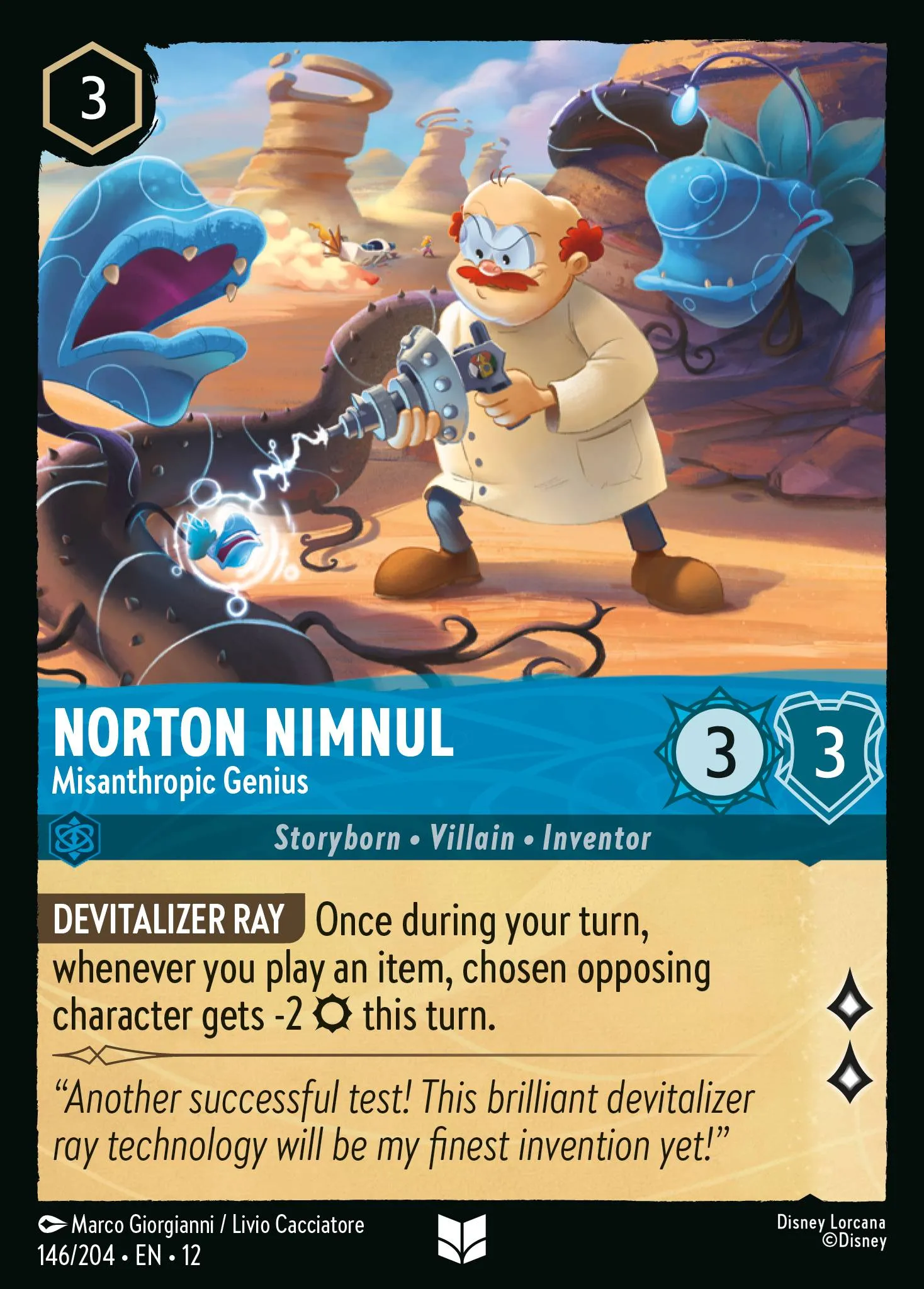 Norton Nimnul - Misanthropic Genius · Wilds Unknown 146/224