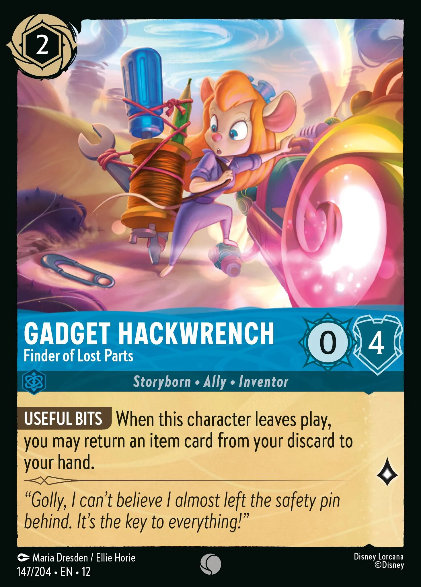 Gadget Hackwrench - Finder of Lost Parts · Wilds Unknown 147/224