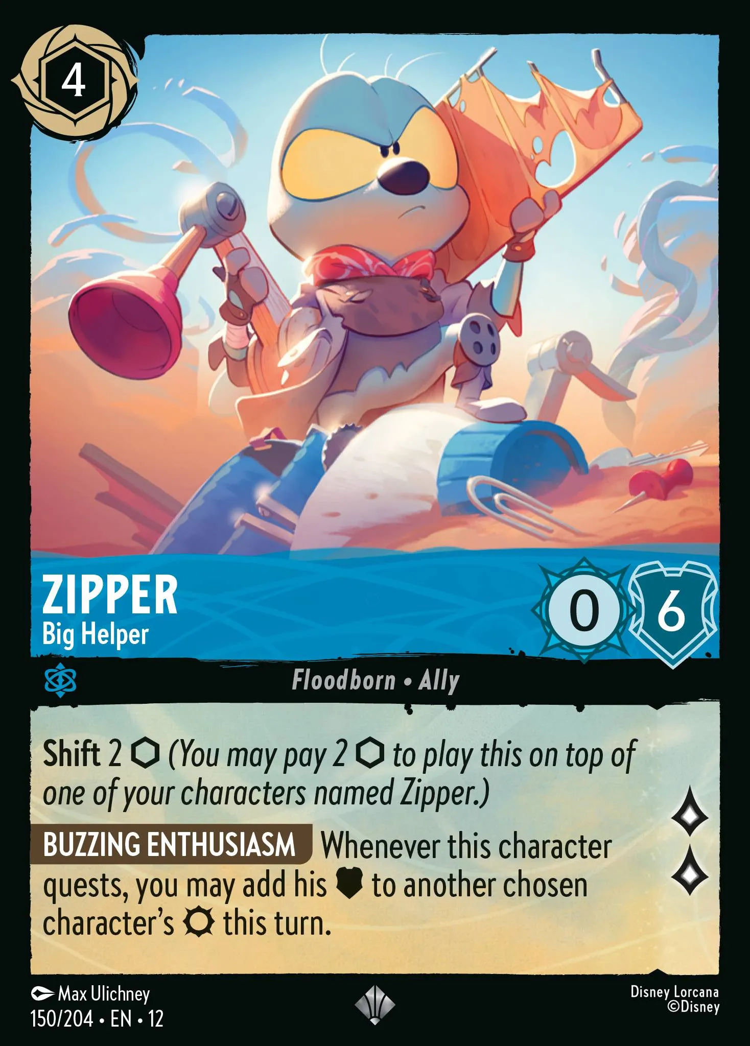 Zipper - Big Helper · Wilds Unknown 150/224