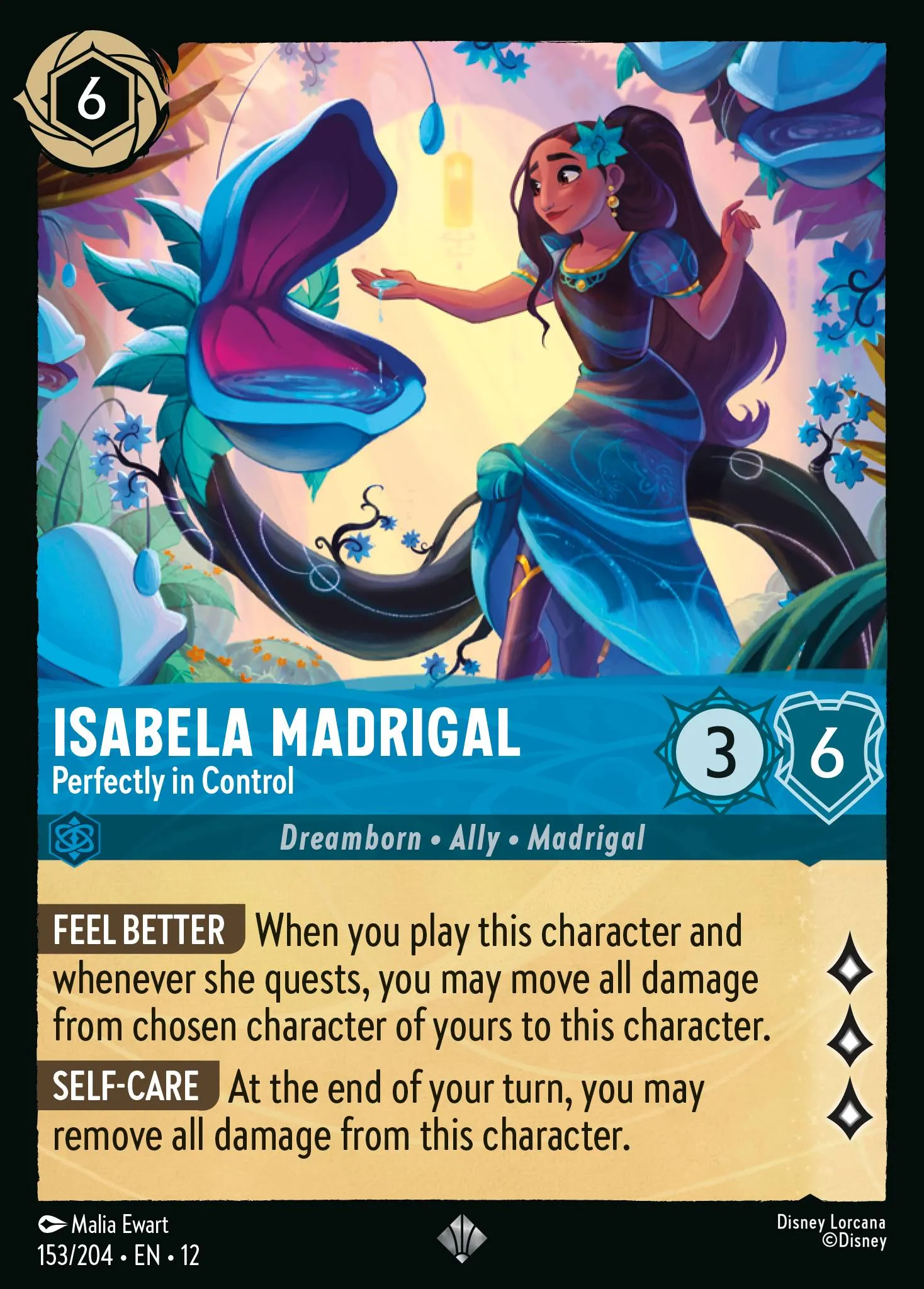 Isabela Madrigal - Perfectly in Control · Wilds Unknown 153/224