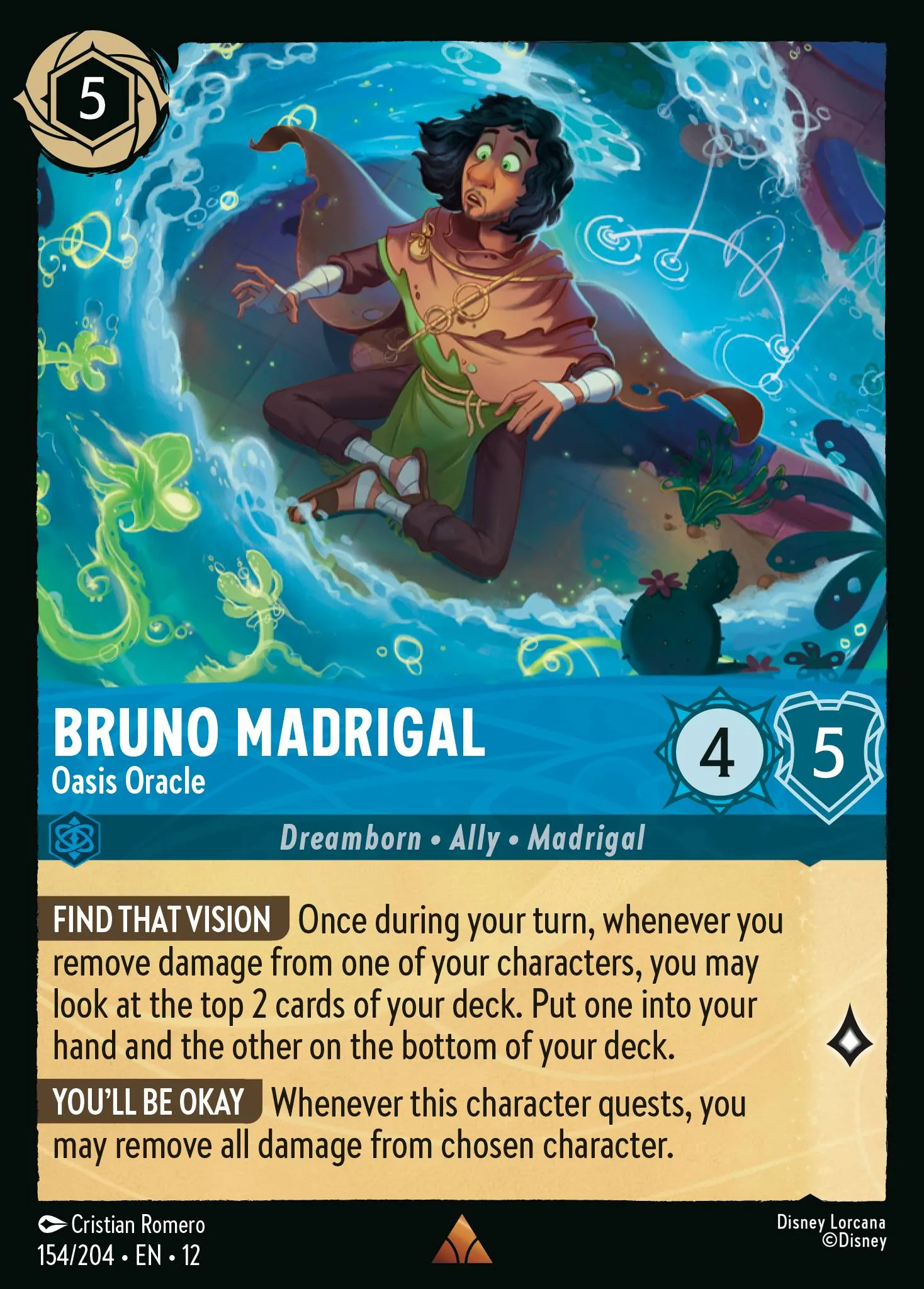 Bruno Madrigal - Oasis Oracle · Wilds Unknown 154/224