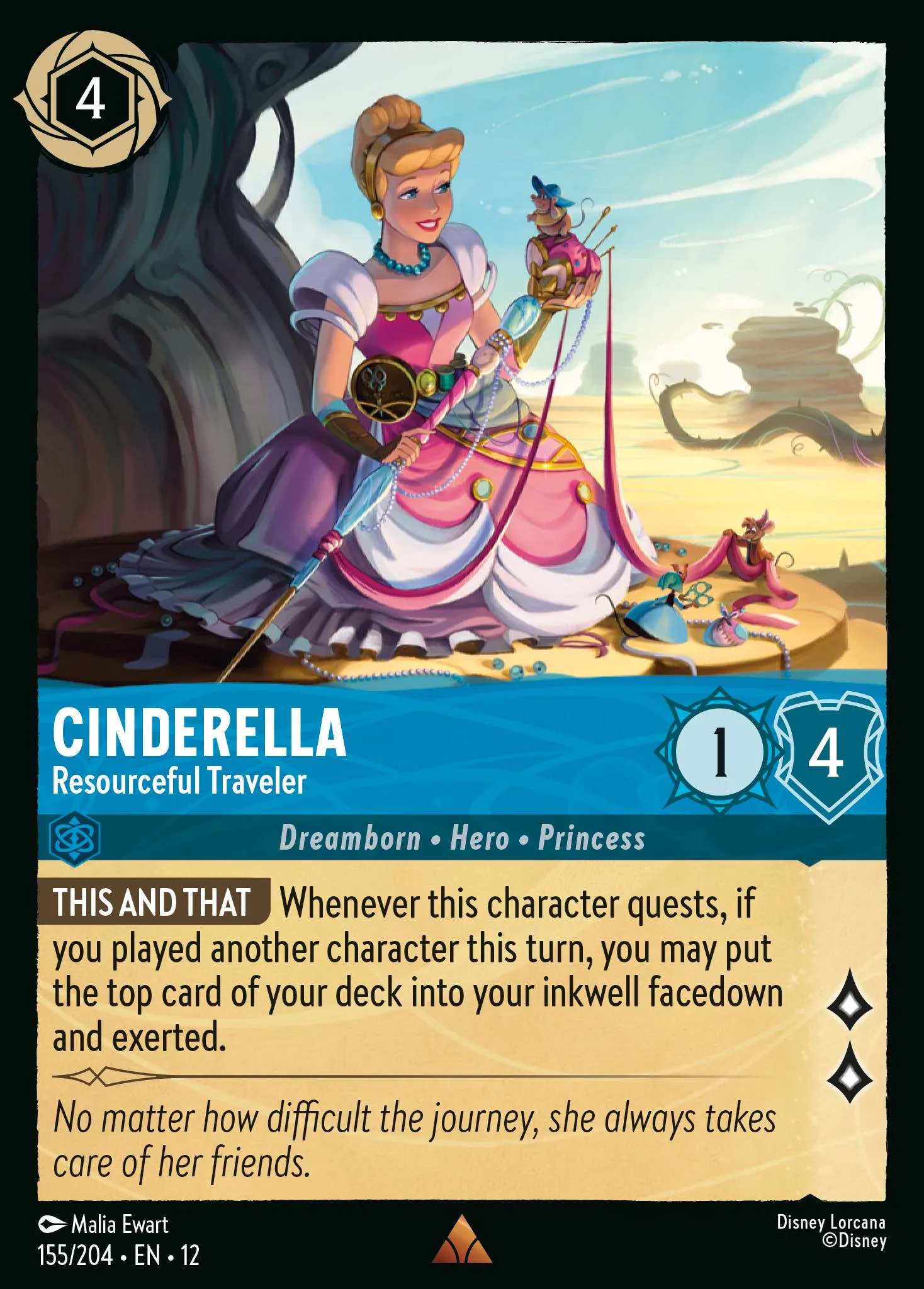 Cinderella - Resourceful Traveler · Wilds Unknown 155/224