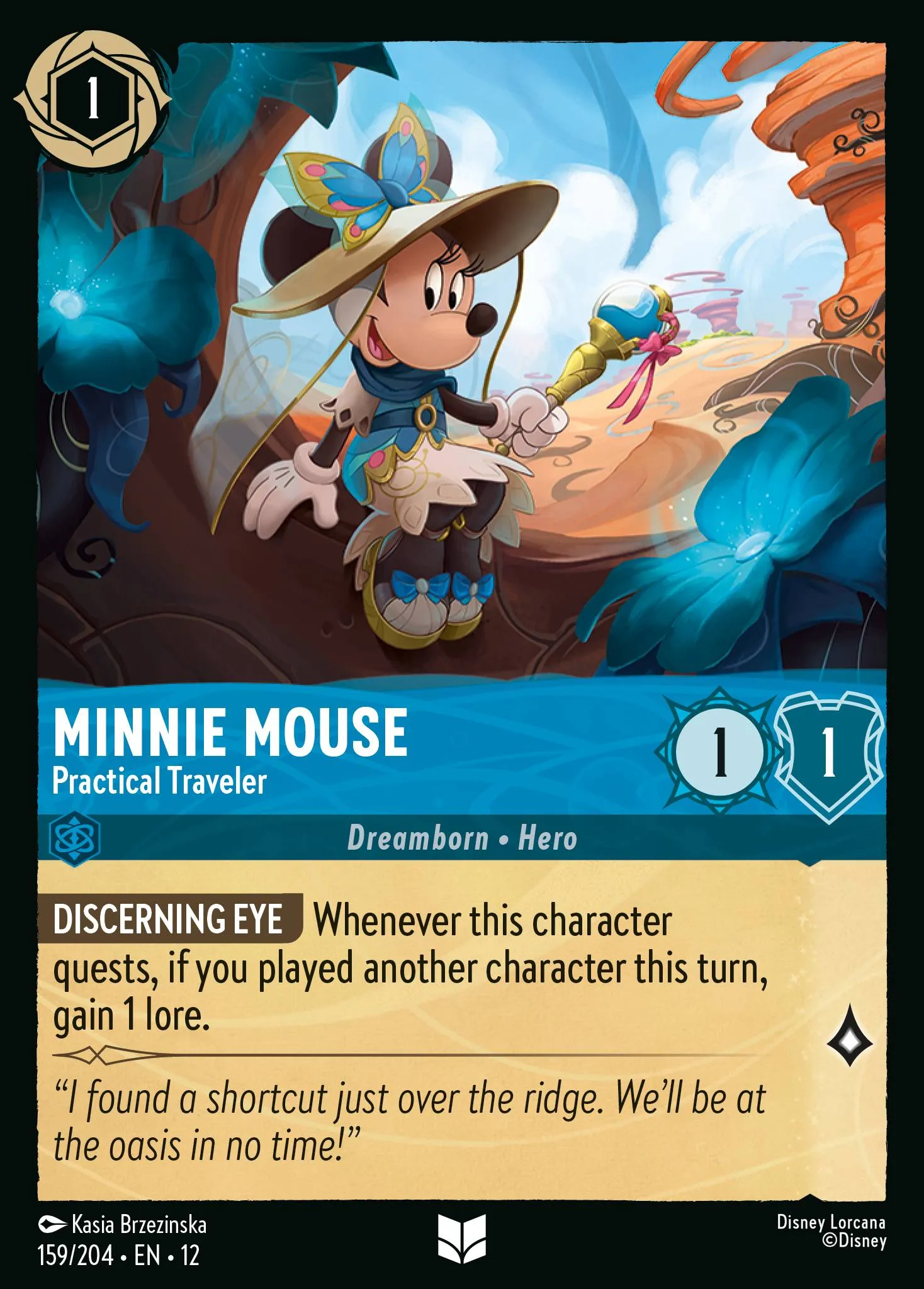 Minnie Mouse - Practical Traveler · Wilds Unknown 159/224