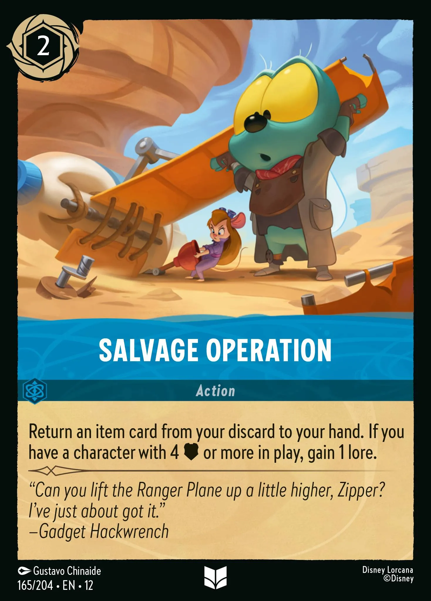 Salvage Operation · Wilds Unknown 165/224