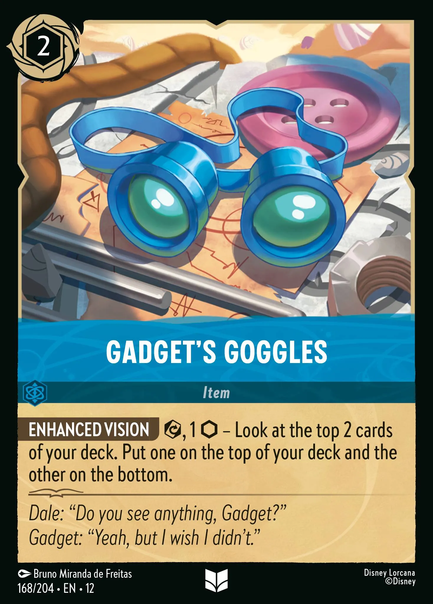 Gadget's Goggles · Wilds Unknown 168/224