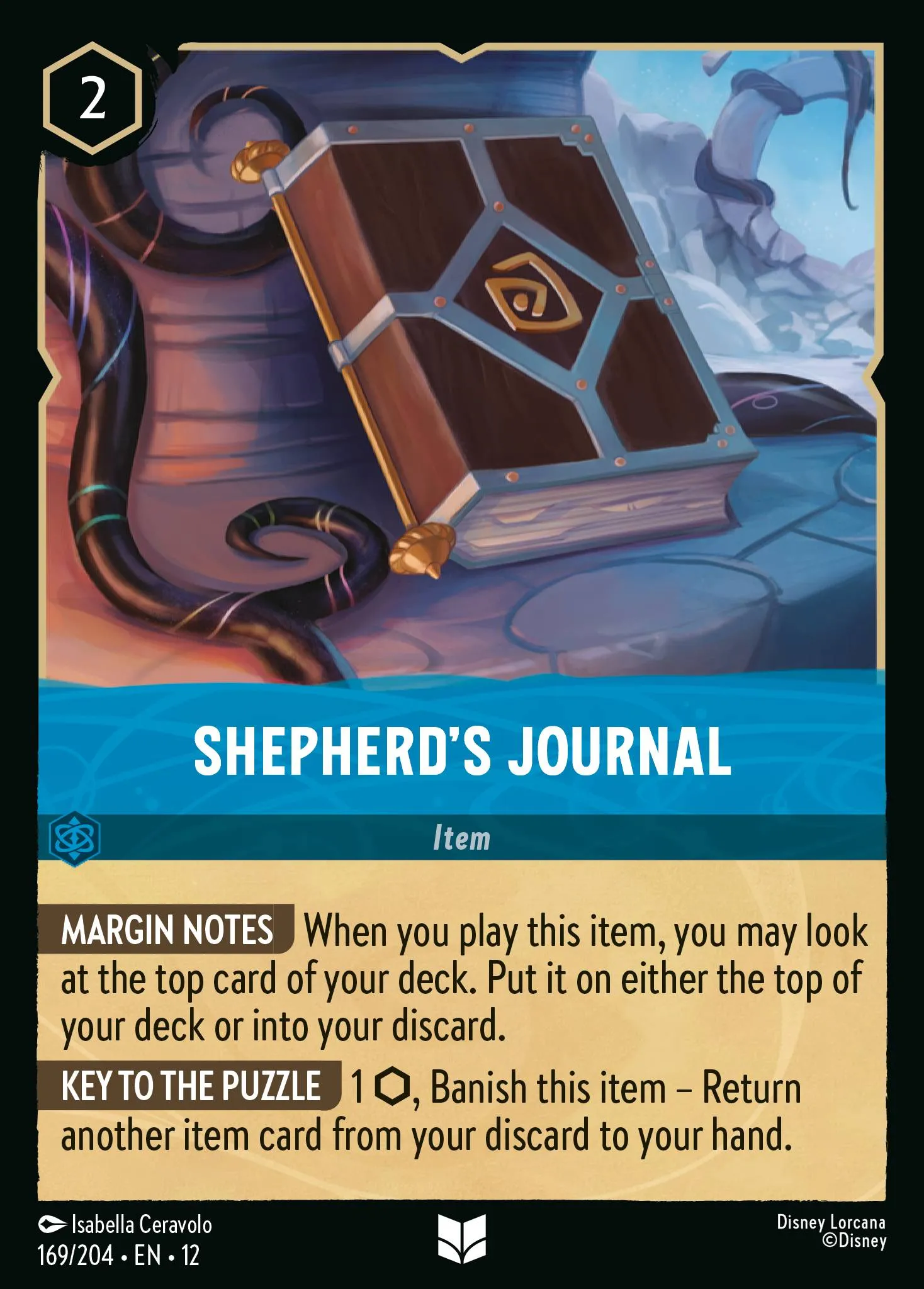 Shepherd's Journal · Wilds Unknown 169/224