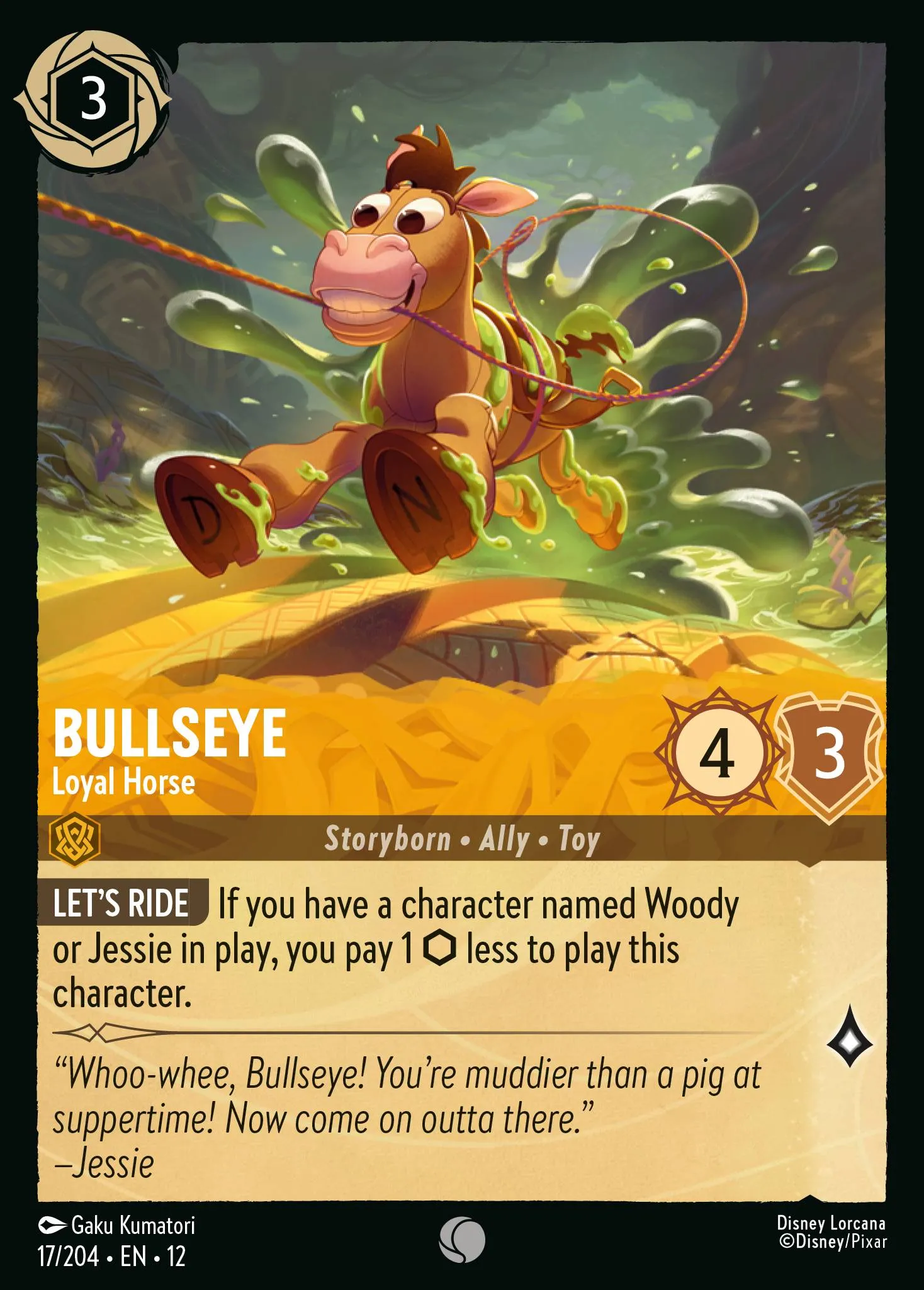 Bullseye - Loyal Horse · Wilds Unknown 17/224