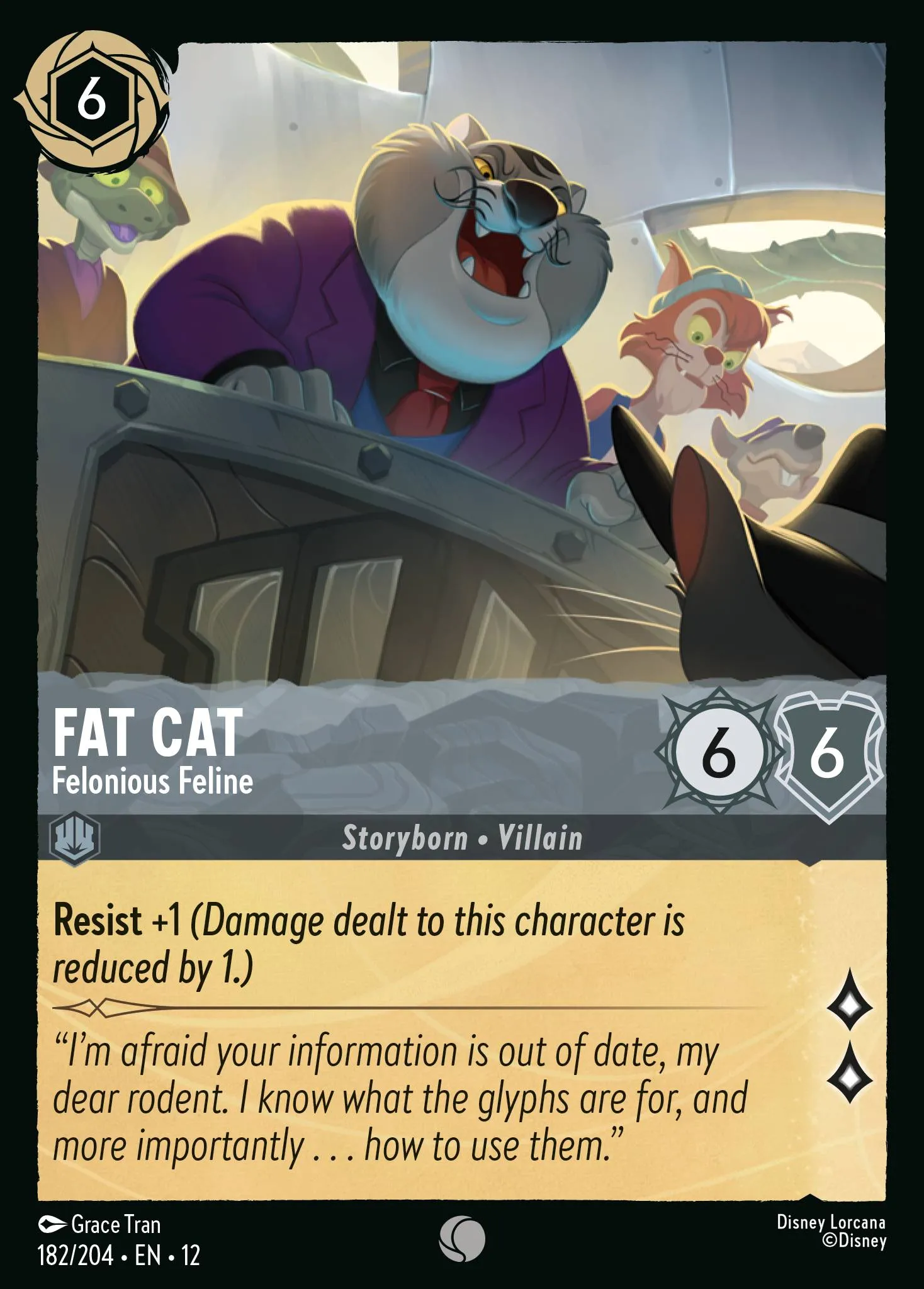 Fat Cat - Felonious Feline · Wilds Unknown 182/224