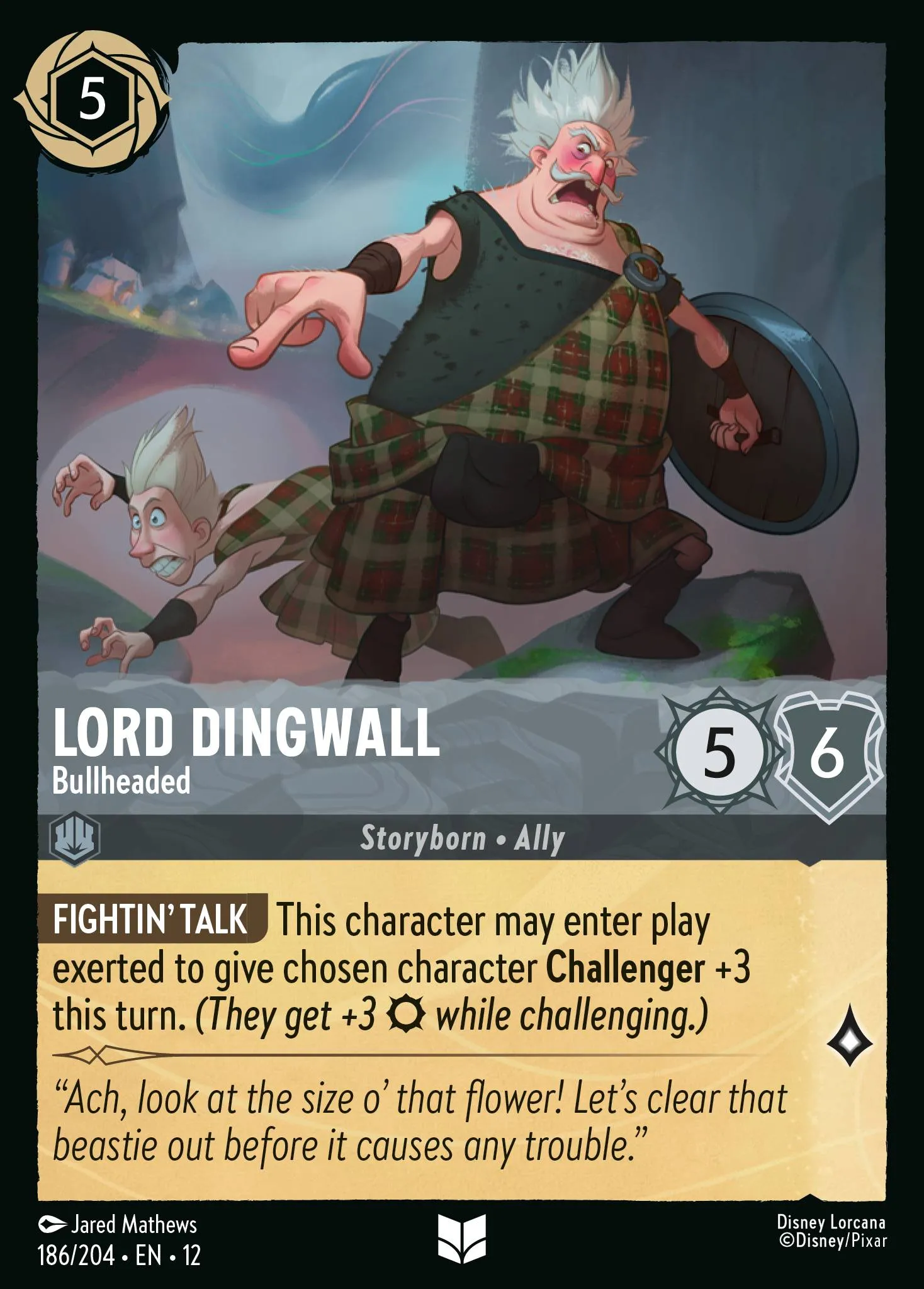 Lord Dingwall - Bullheaded · Wilds Unknown 186/224