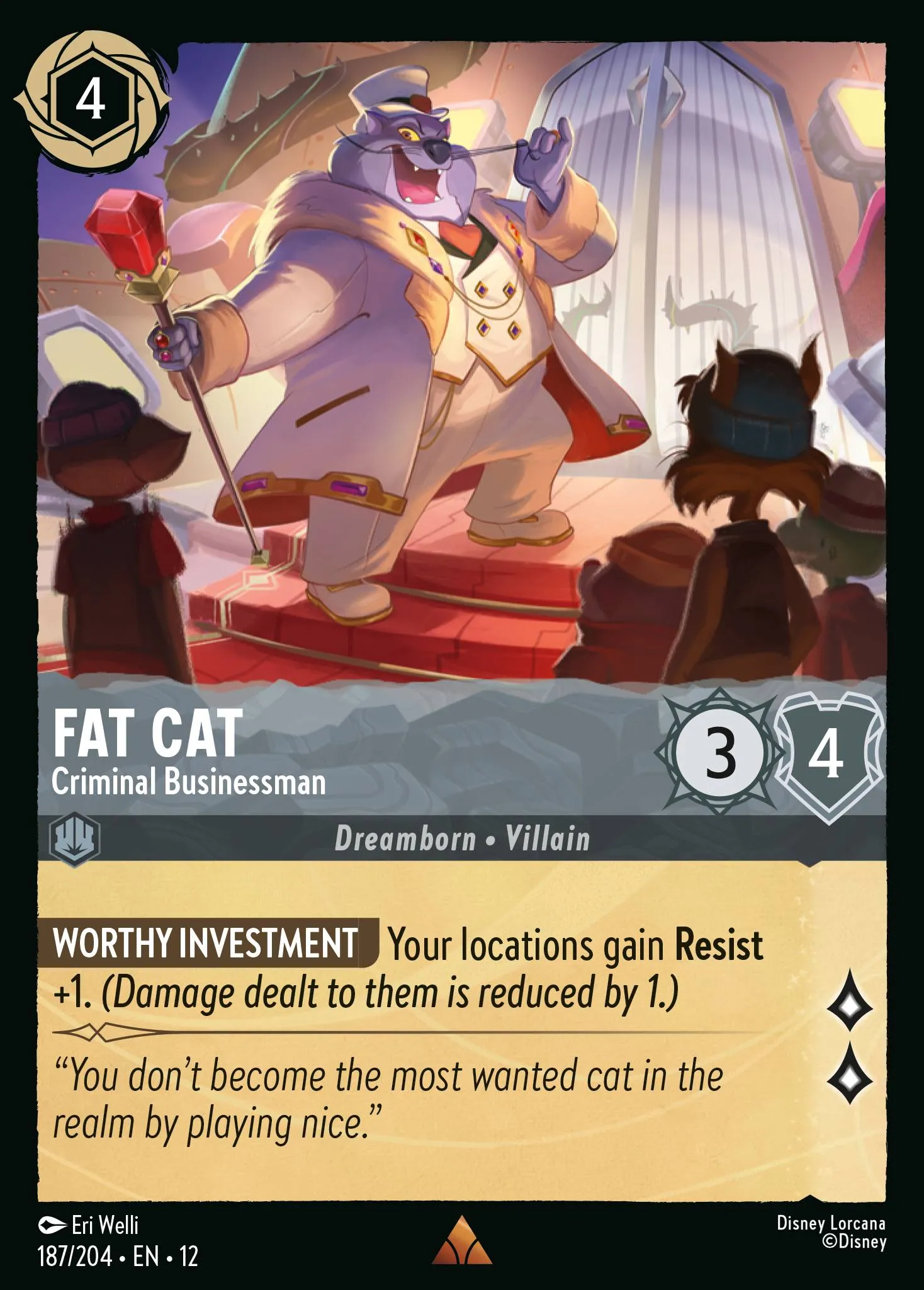Fat Cat - Criminal Businessman · Wilds Unknown 187/224