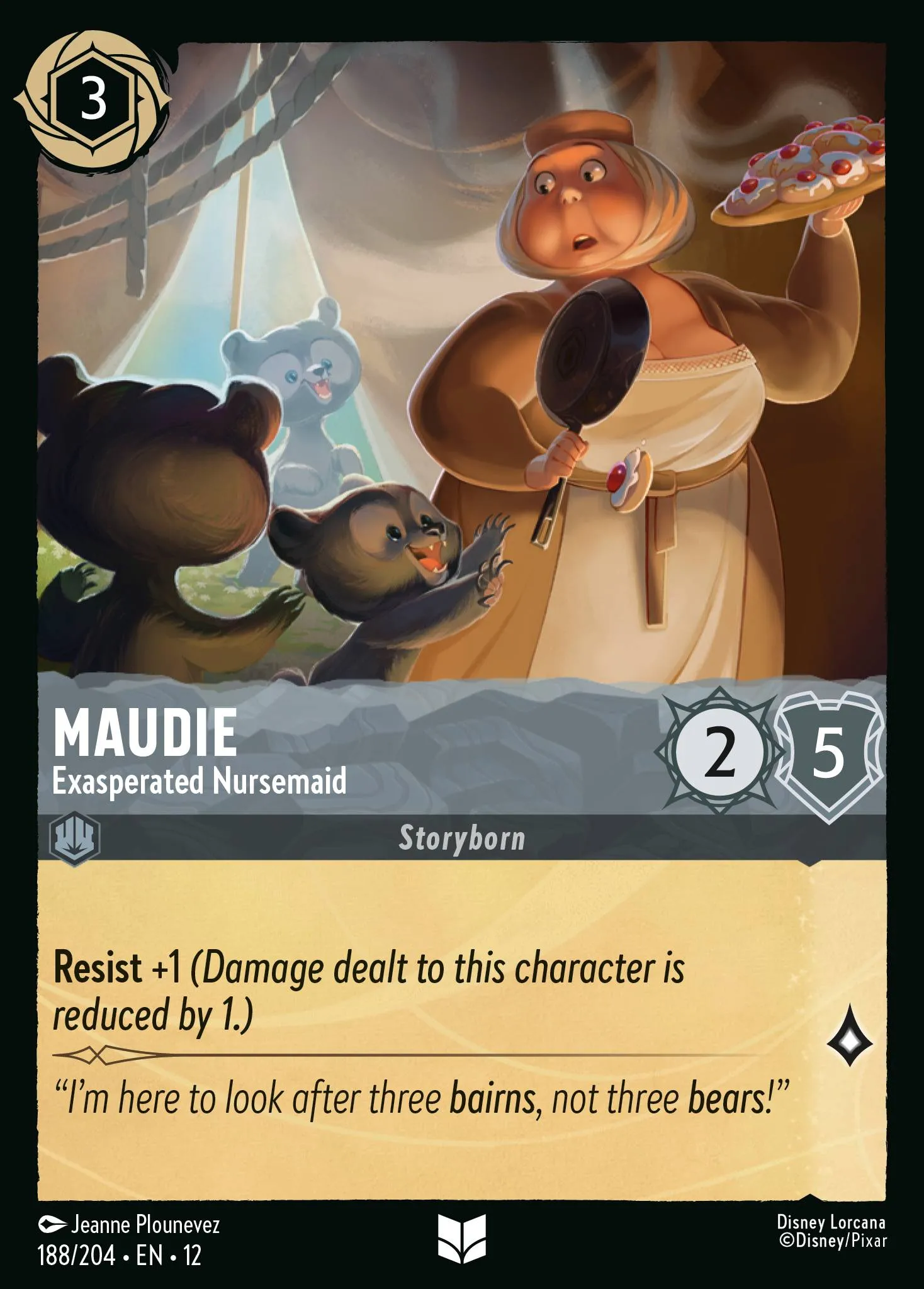 Maudie - Exasperated Nursemaid · Wilds Unknown 188/224