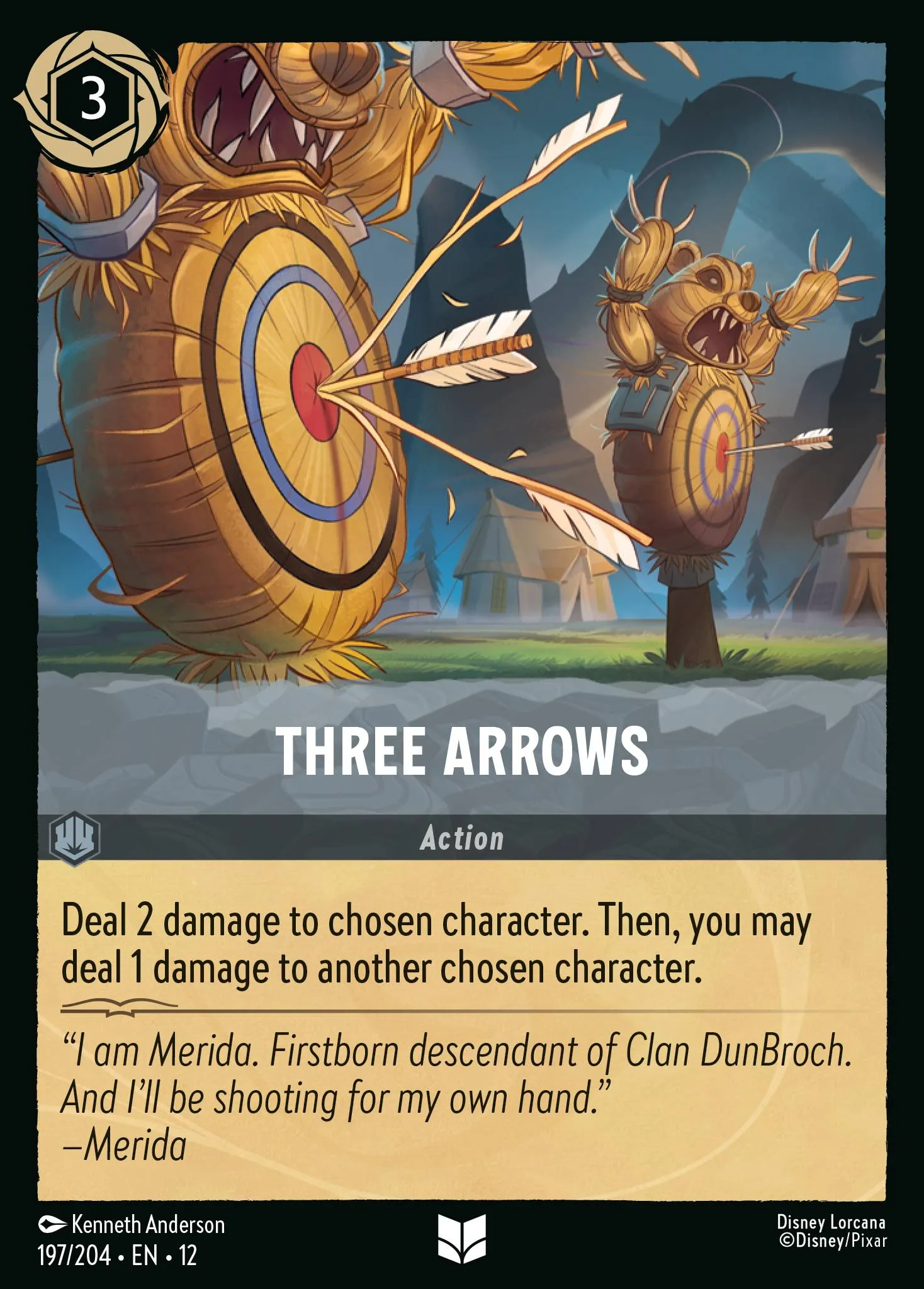 Three Arrows · Wilds Unknown 197/224