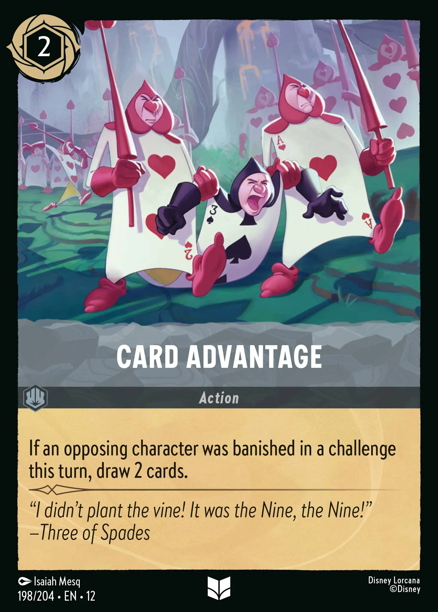 Card Advantage · Wilds Unknown 198/224