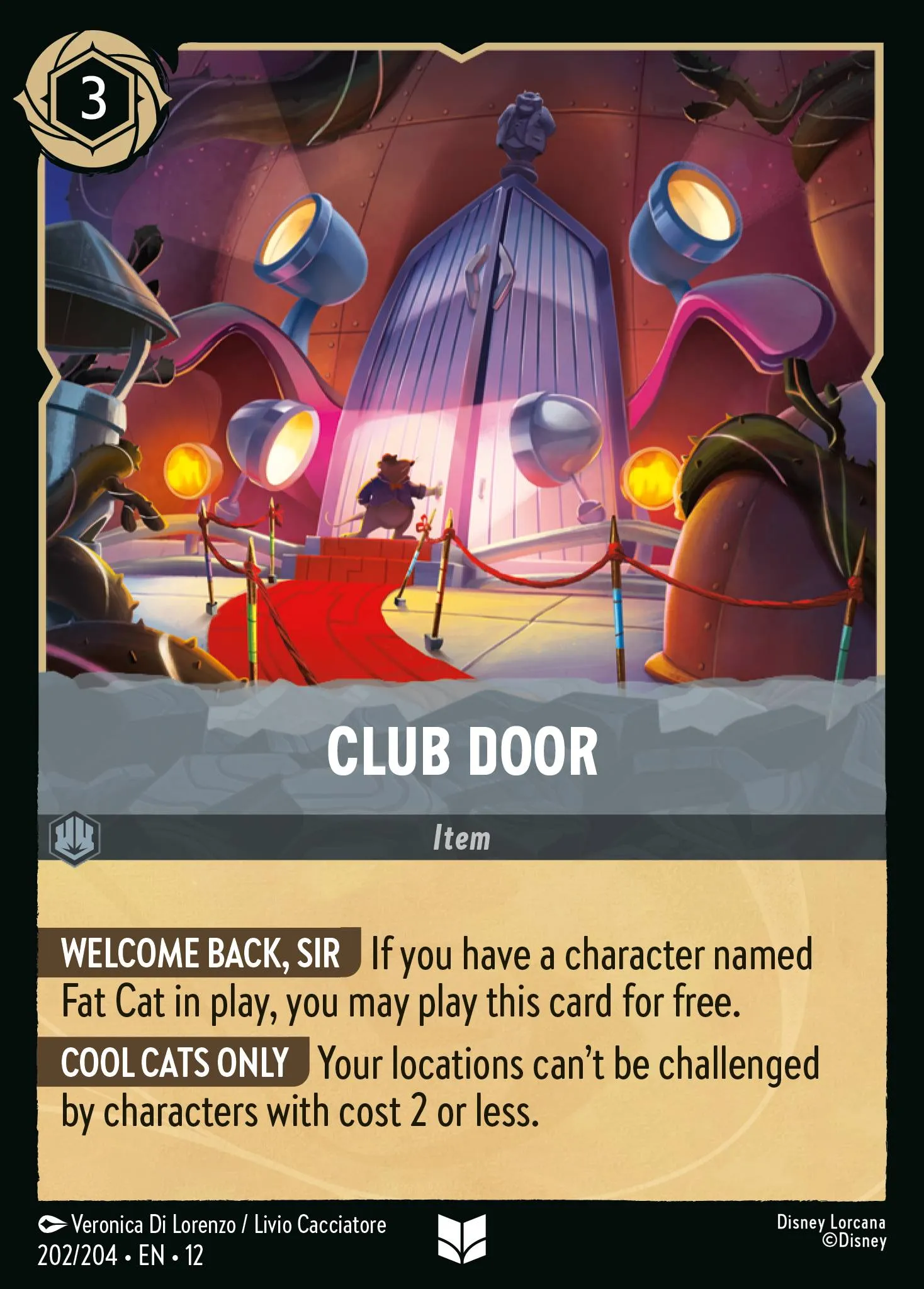 Club Door · Wilds Unknown 202/224