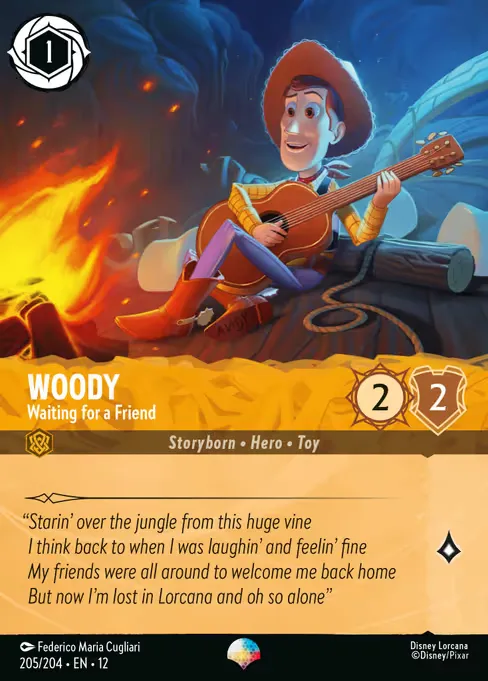 Woody - Waiting for a Friend · Wilds Unknown 205/224