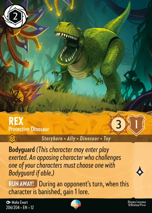 Rex - Protective Dinosaur · Wilds Unknown 206/224