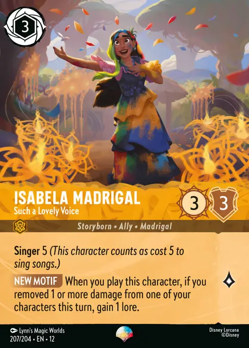 Isabela Madrigal - Such a Lovely Voice · Wilds Unknown 207/224