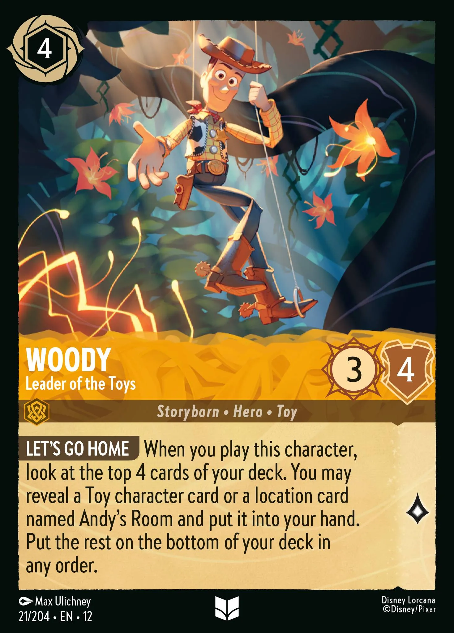 Woody - Leader of the Toys · Wilds Unknown 21/224