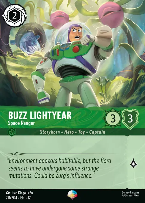 Buzz Lightyear - Space Ranger · Wilds Unknown 211/224