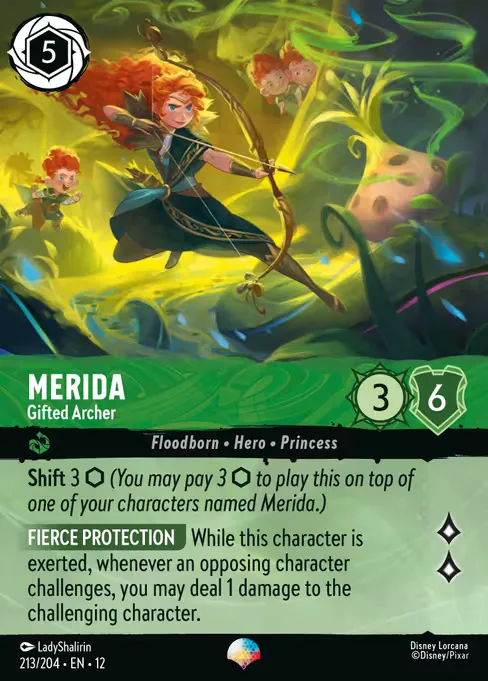 Merida - Gifted Archer · Wilds Unknown 213/224