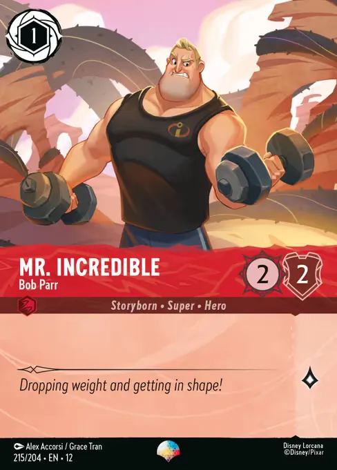 Mr. Incredible - Bob Parr · Wilds Unknown 215/224