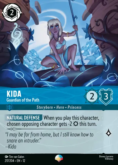 Kida - Guardian of the Path · Wilds Unknown 217/224