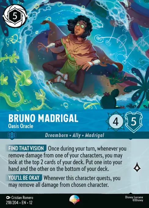 Bruno Madrigal - Oasis Oracle · Wilds Unknown 218/224